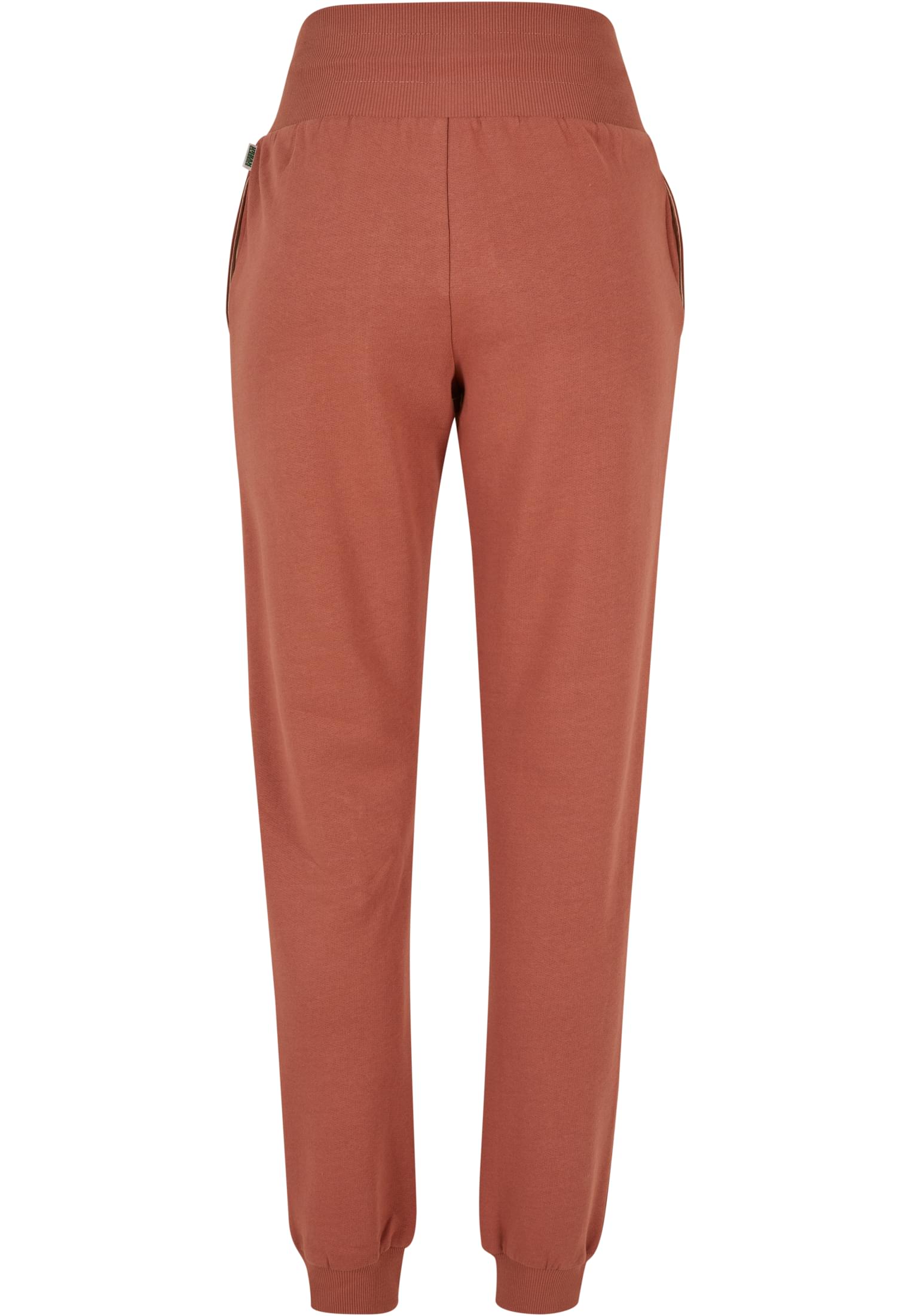 Urban Classics Pantaloni Essentials High Waist Sweat terracotta