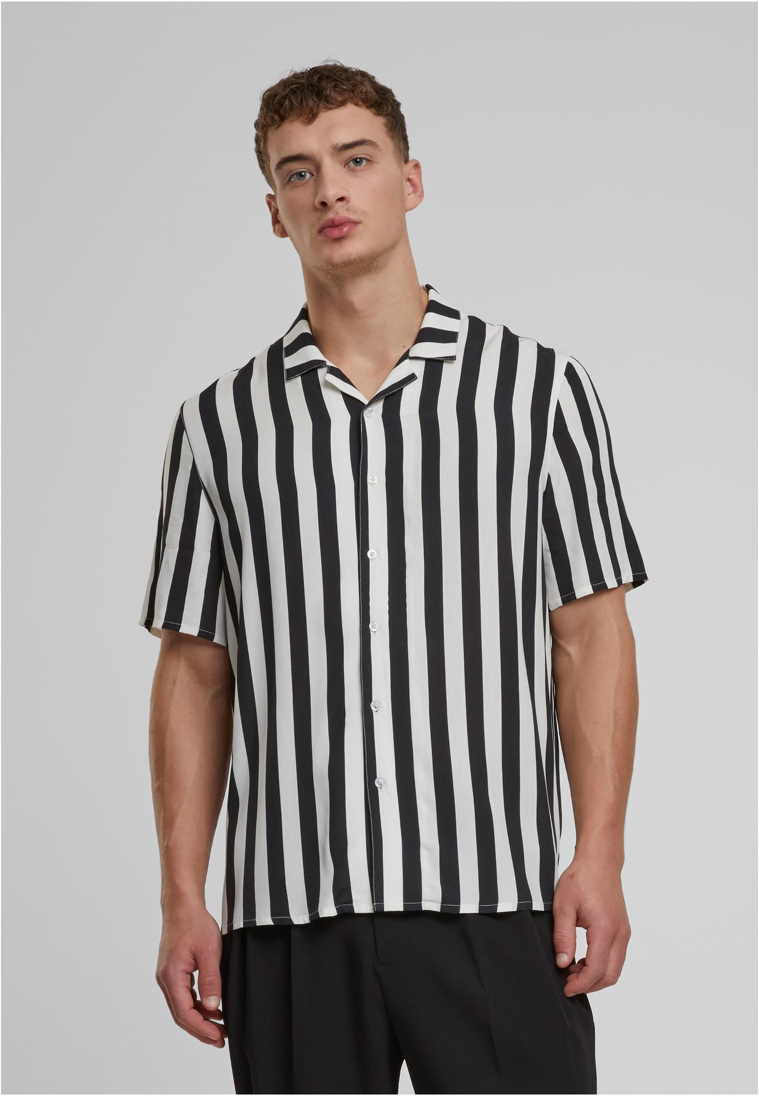 UC Men Camicia Viscose AOP Resort