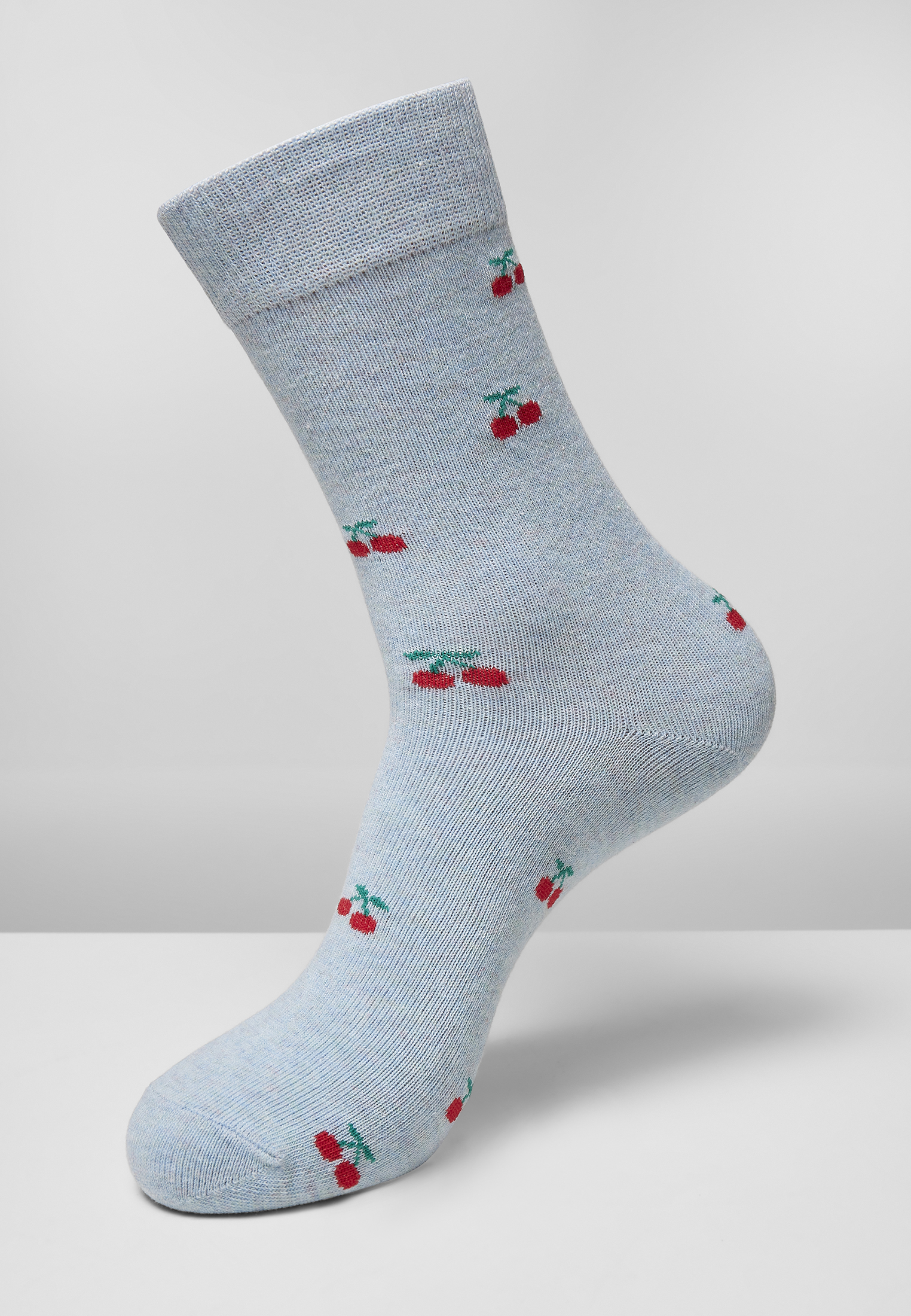 Urban Classics Calze Essentials Yarn Fruit grey+cream+lightblue
