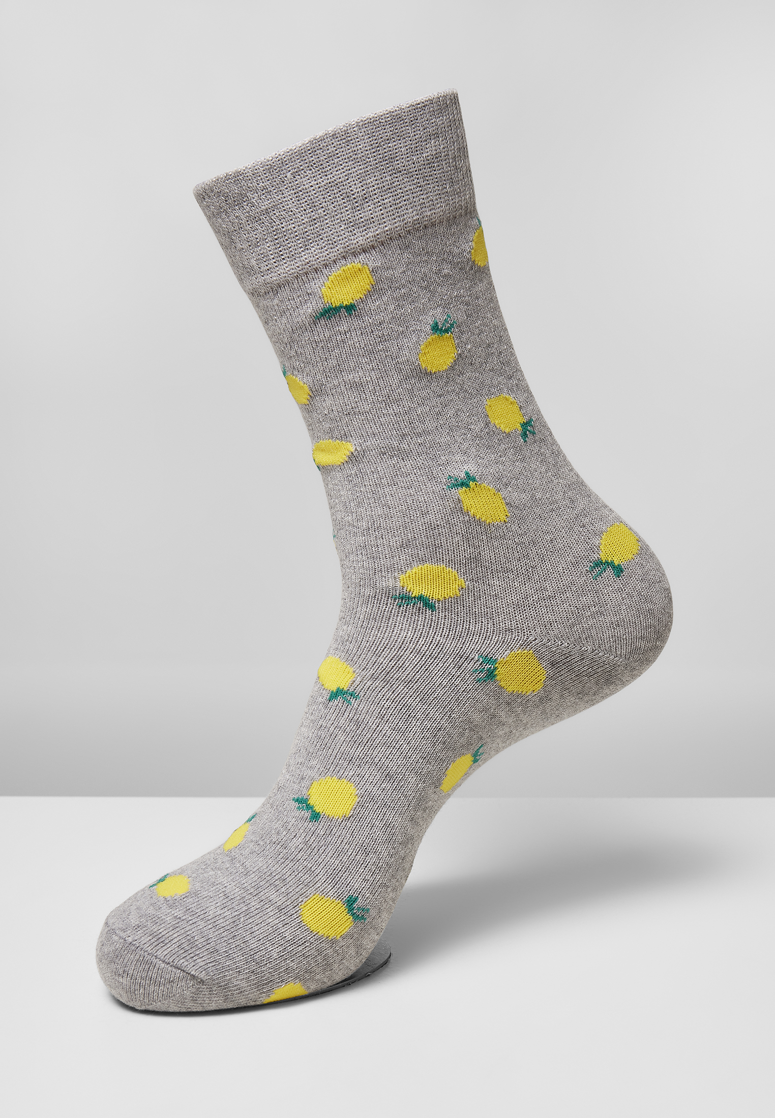 Urban Classics Calze Essentials Yarn Fruit grey+cream+lightblue