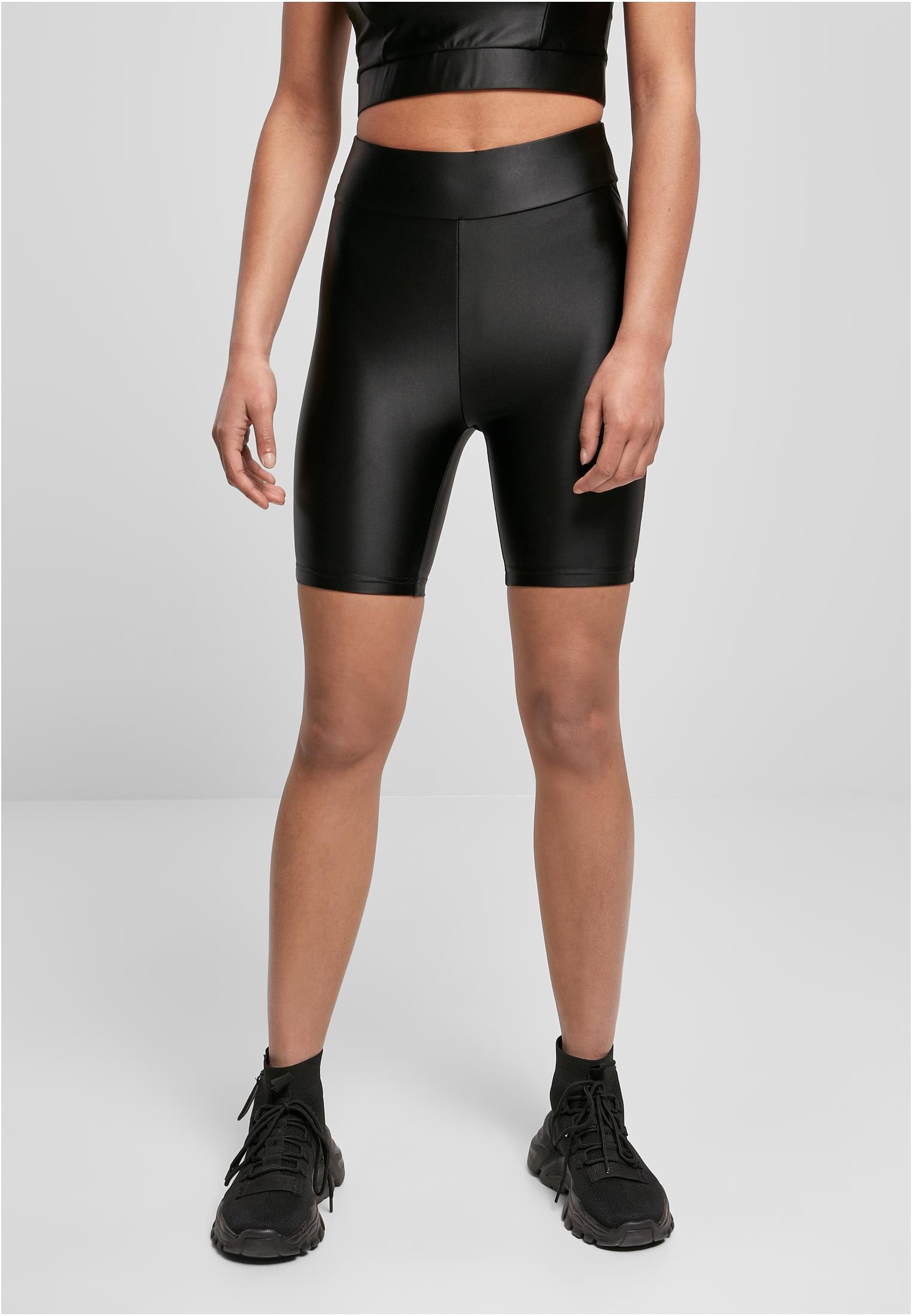 UC Ladies Pantaloncini Highwaist Shiny Metallic Cycle