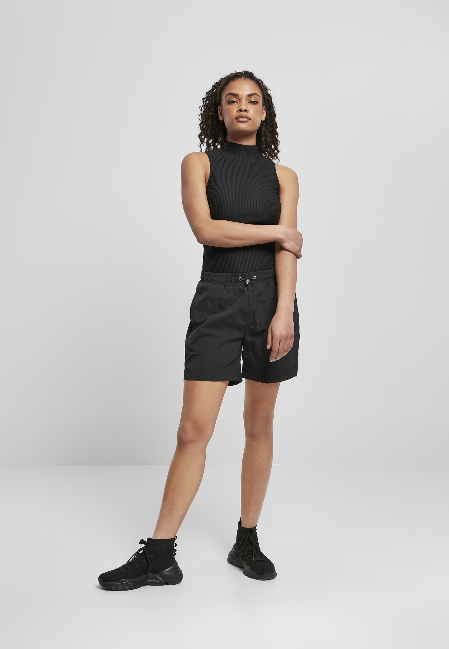 Urban Classics Pantaloncini Crinkle Nylon