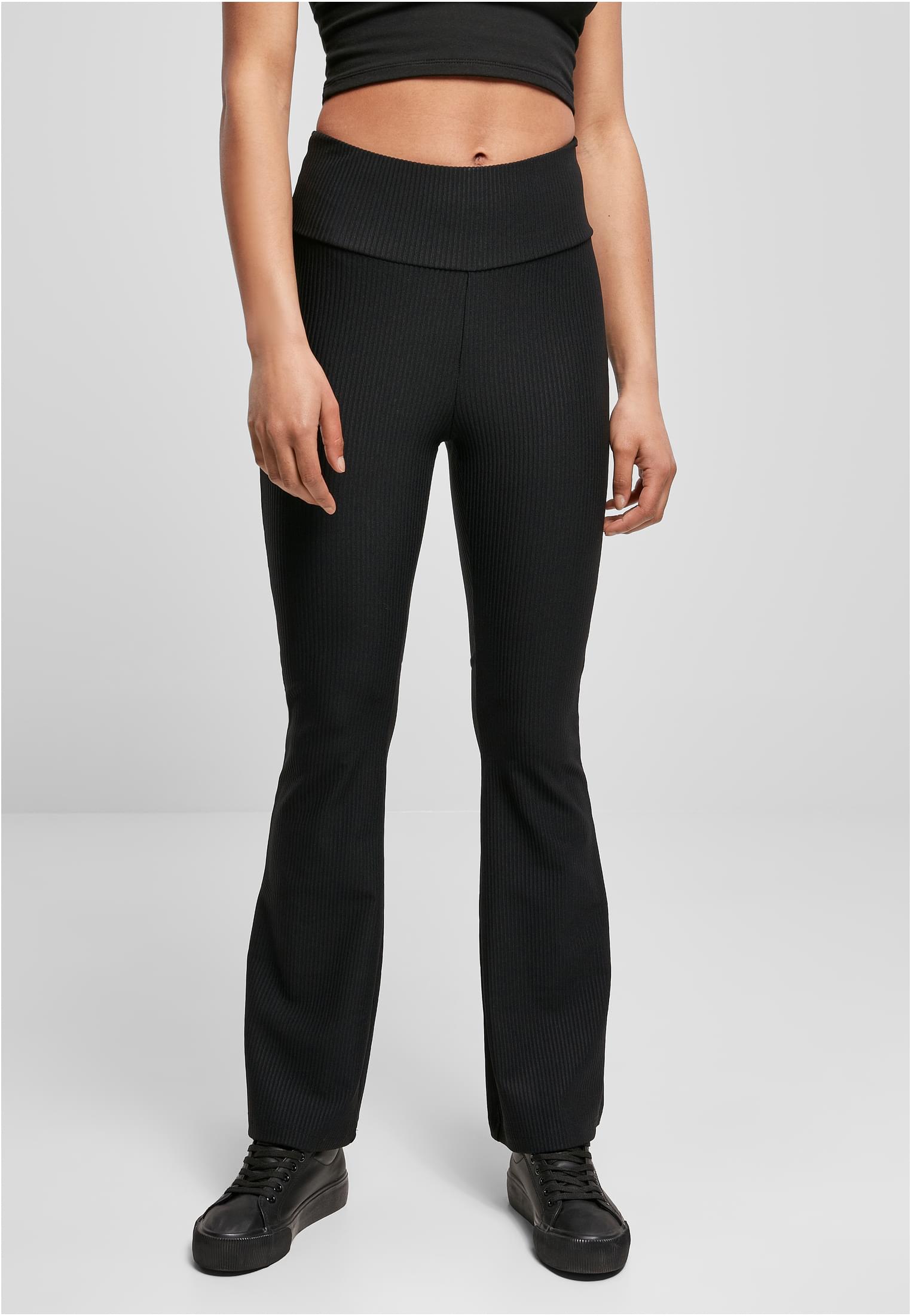 UC Ladies Leggings High Waist Rib Cut