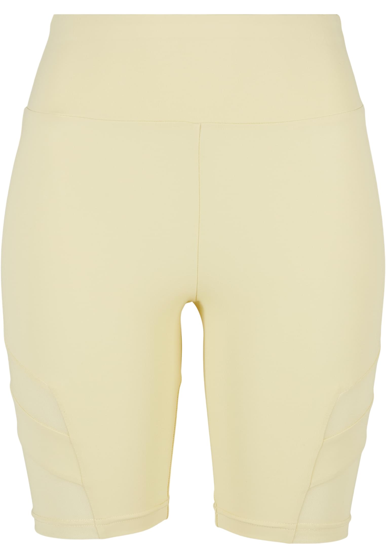 UC Ladies Pantaloncini High Waist Tech Mesh Cycle softyellow