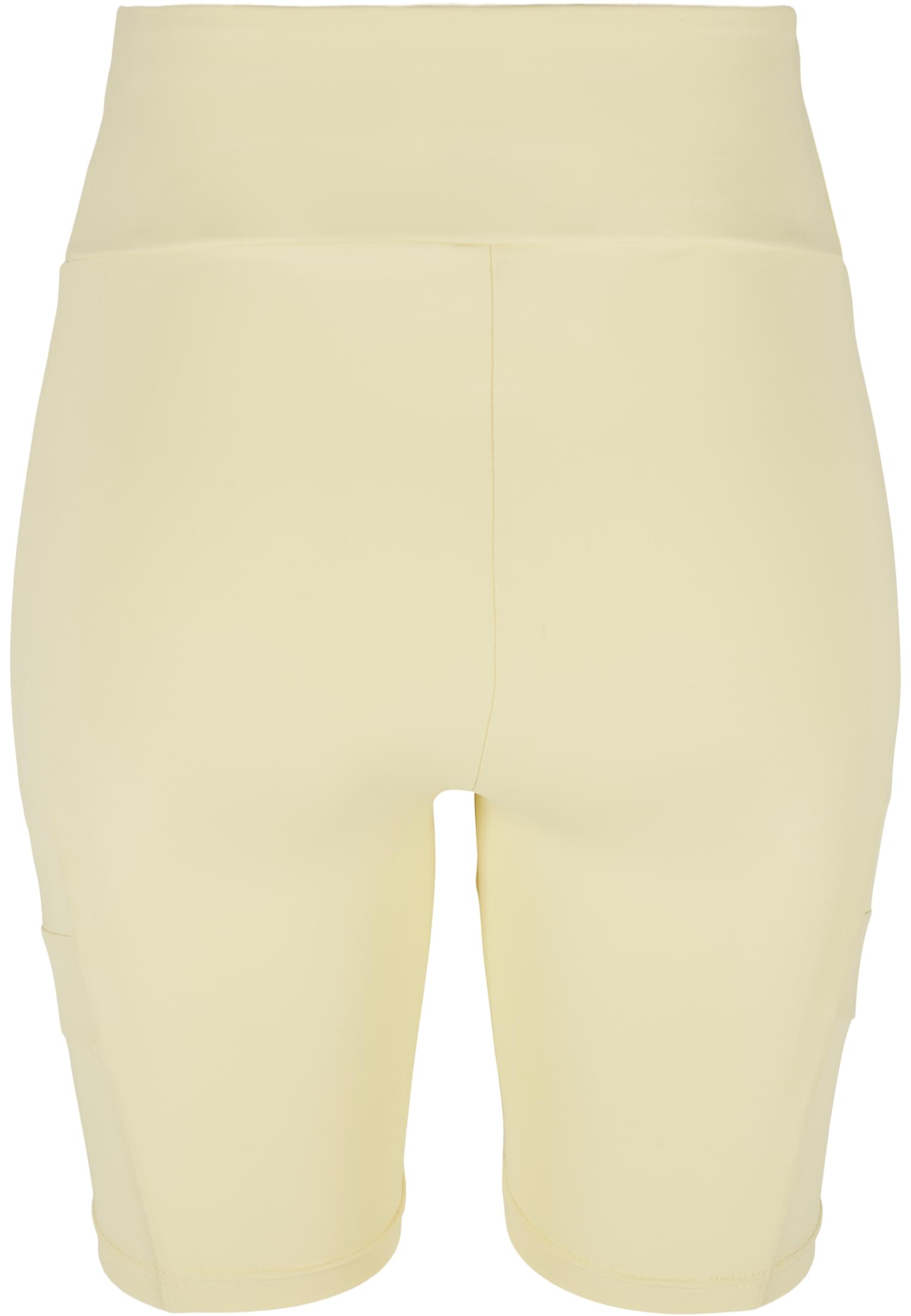 UC Ladies Pantaloncini High Waist Tech Mesh Cycle softyellow