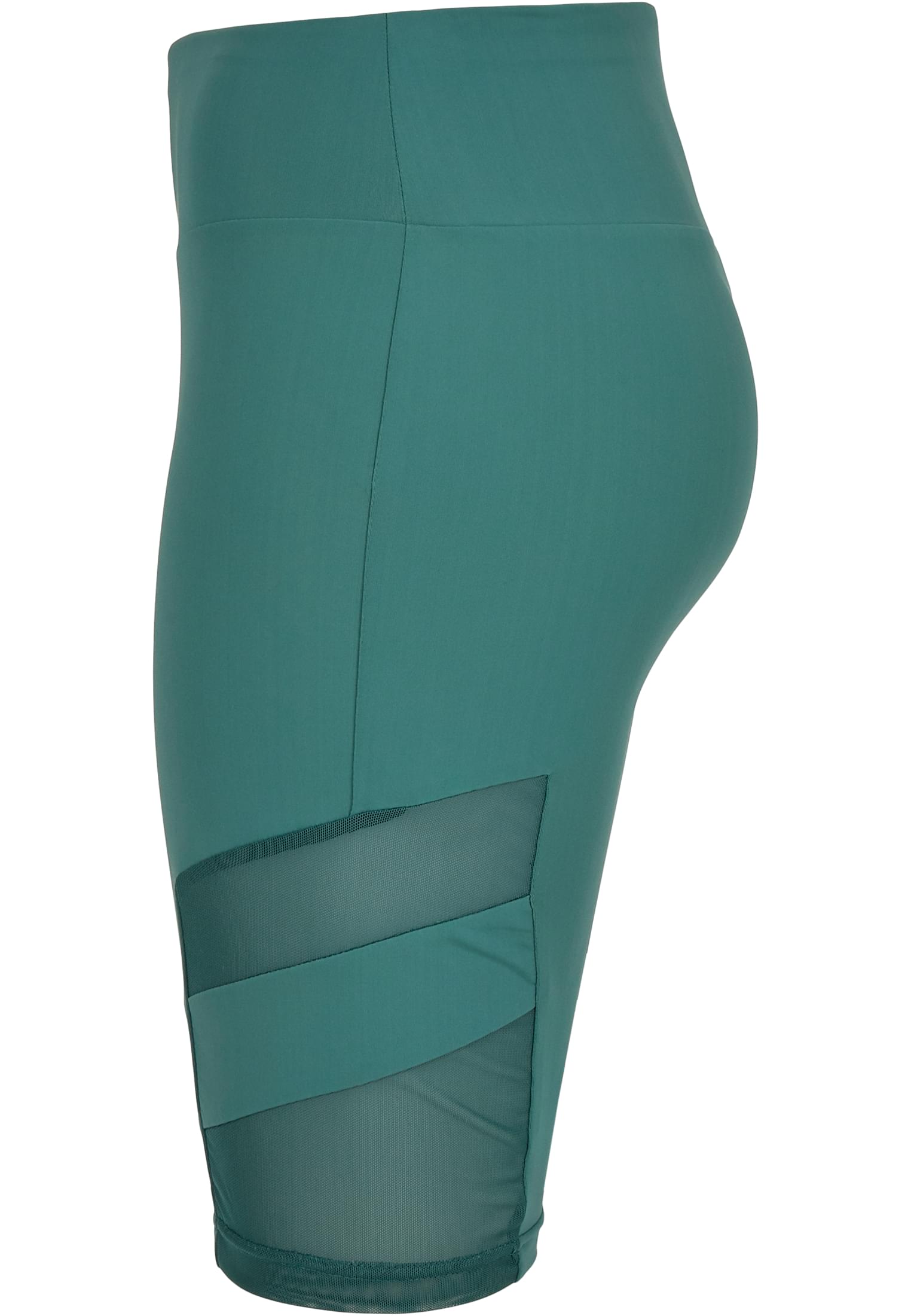 Urban Classics Pantaloncini High Waist Tech Mesh Cycle paleleaf