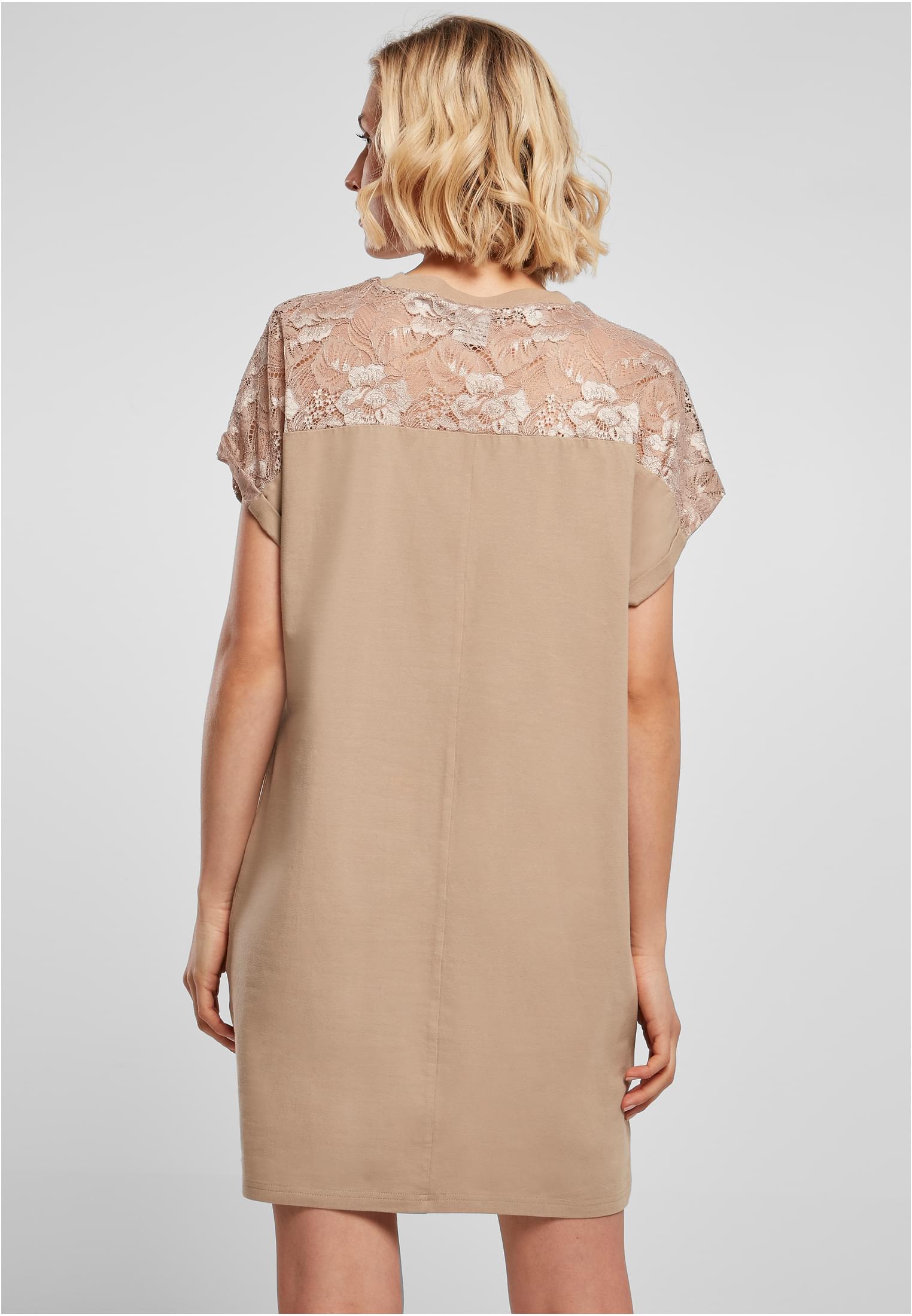 UC Ladies Maglietta Lace softtaupe