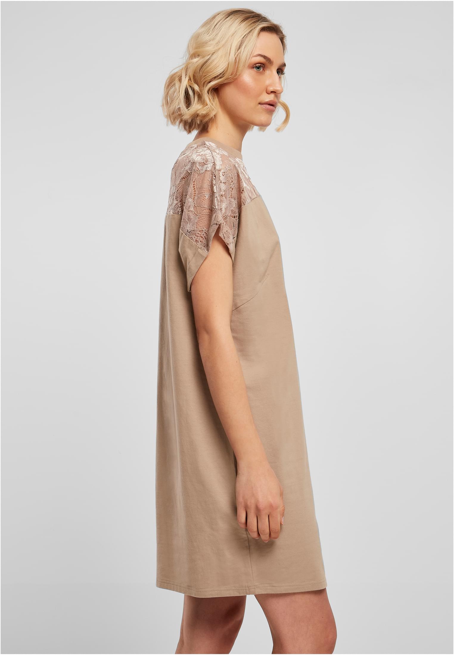 UC Ladies Maglietta Lace softtaupe