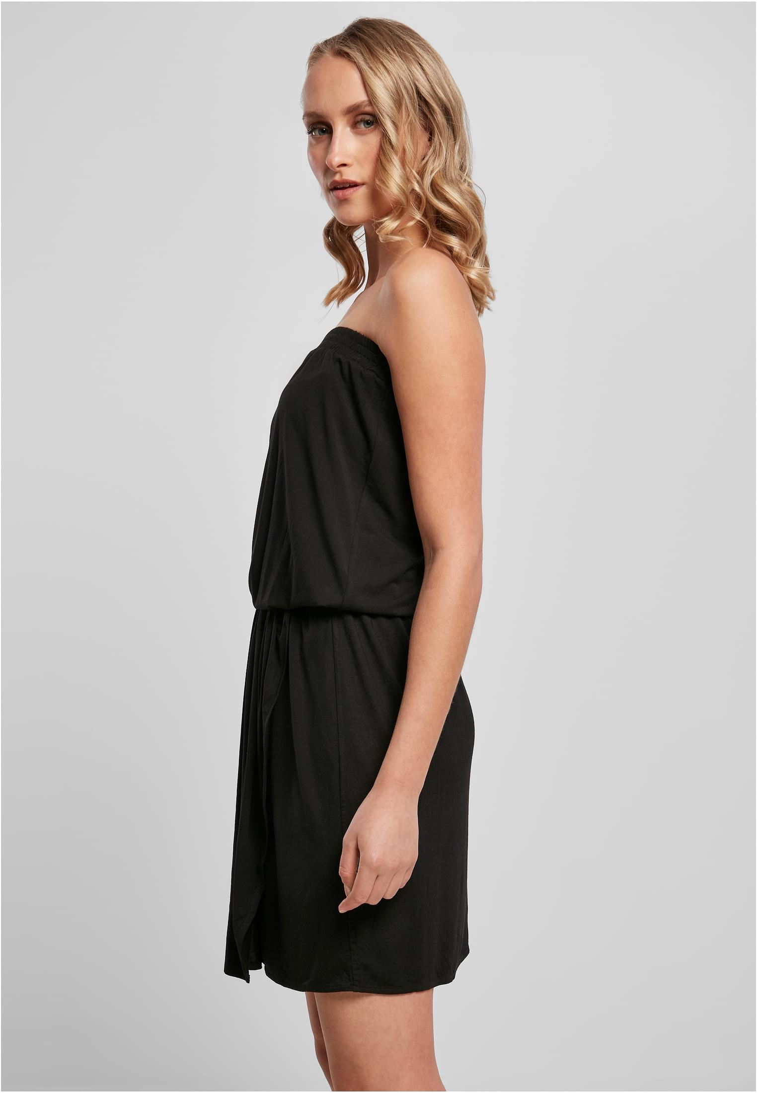 UC Ladies Abito Viscose Short Bandeau
