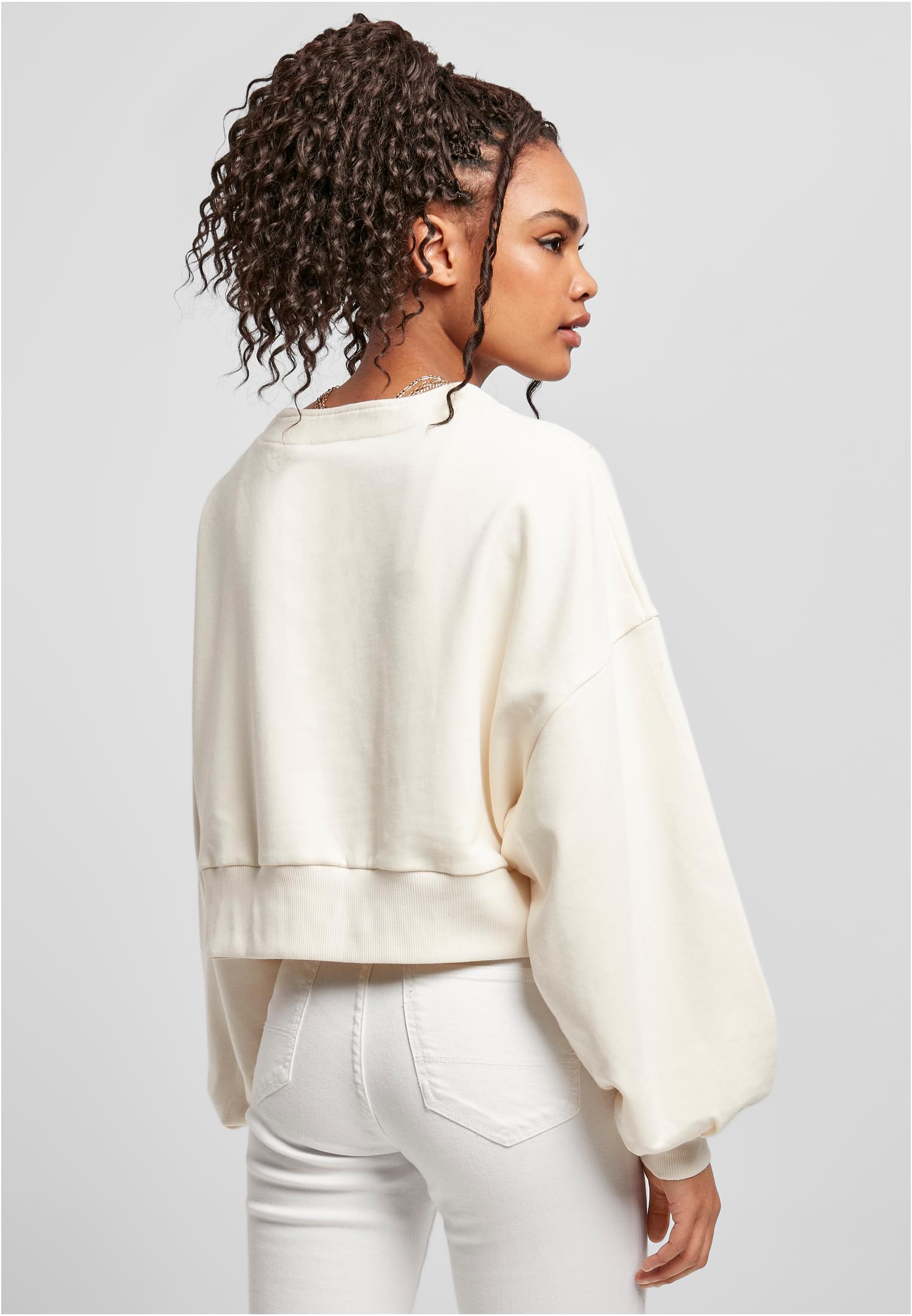 Urban Classics Cardigan Essentials Oversized Short Terry whitesand