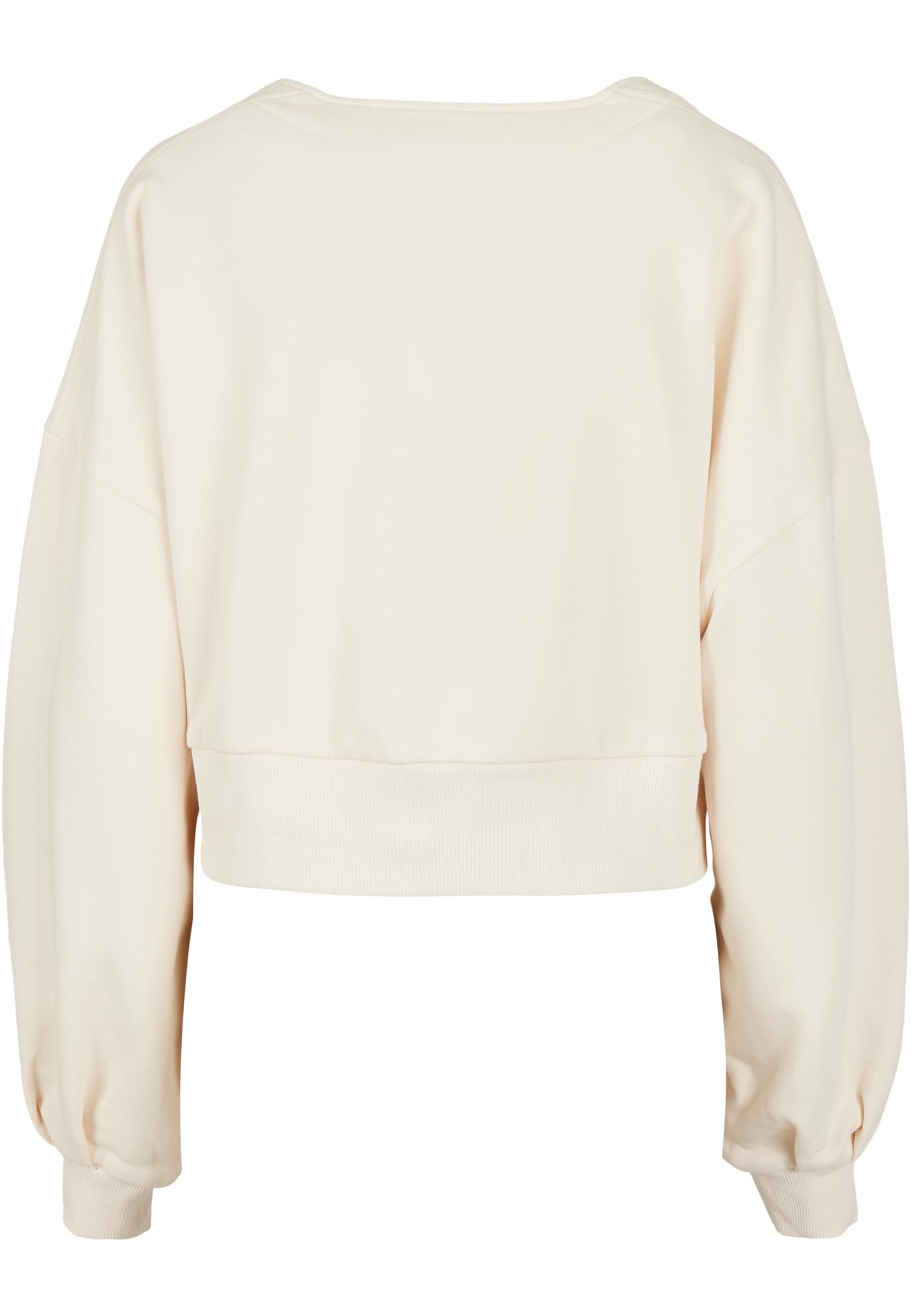 Urban Classics Cardigan Essentials Oversized Short Terry whitesand