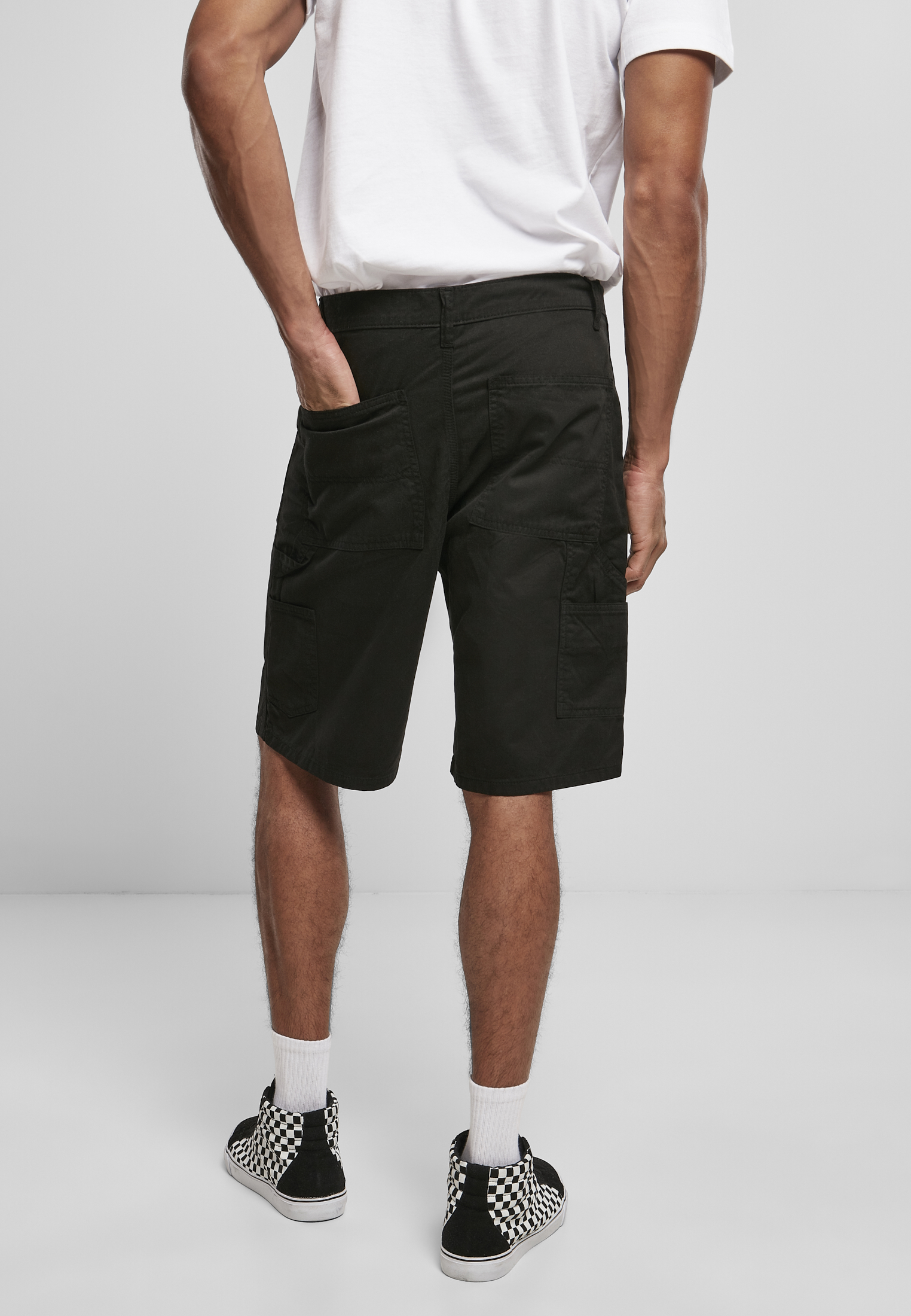 wrangler khaki carpenter shorts