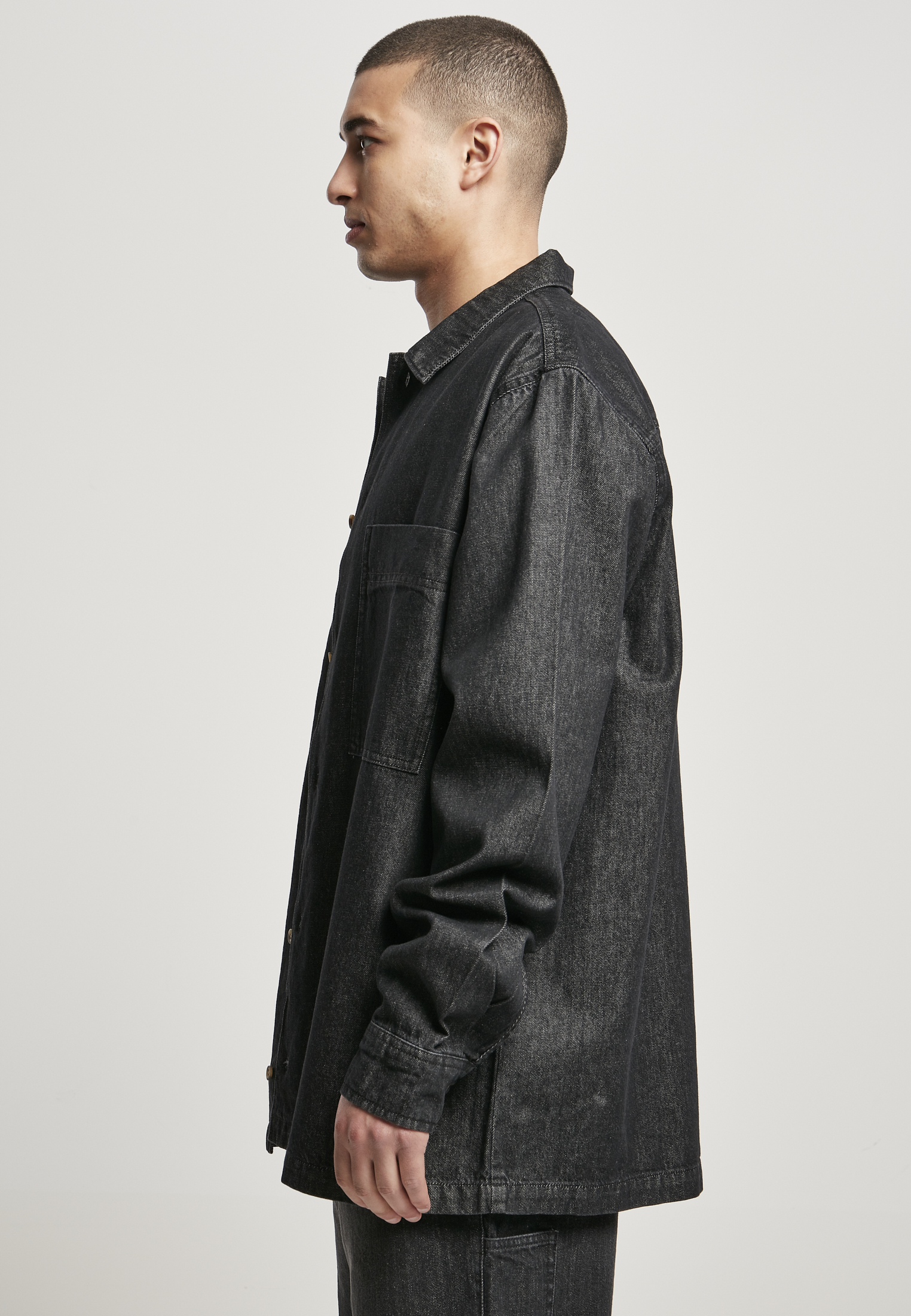 Urban Classics Camicia Oversized stone washed