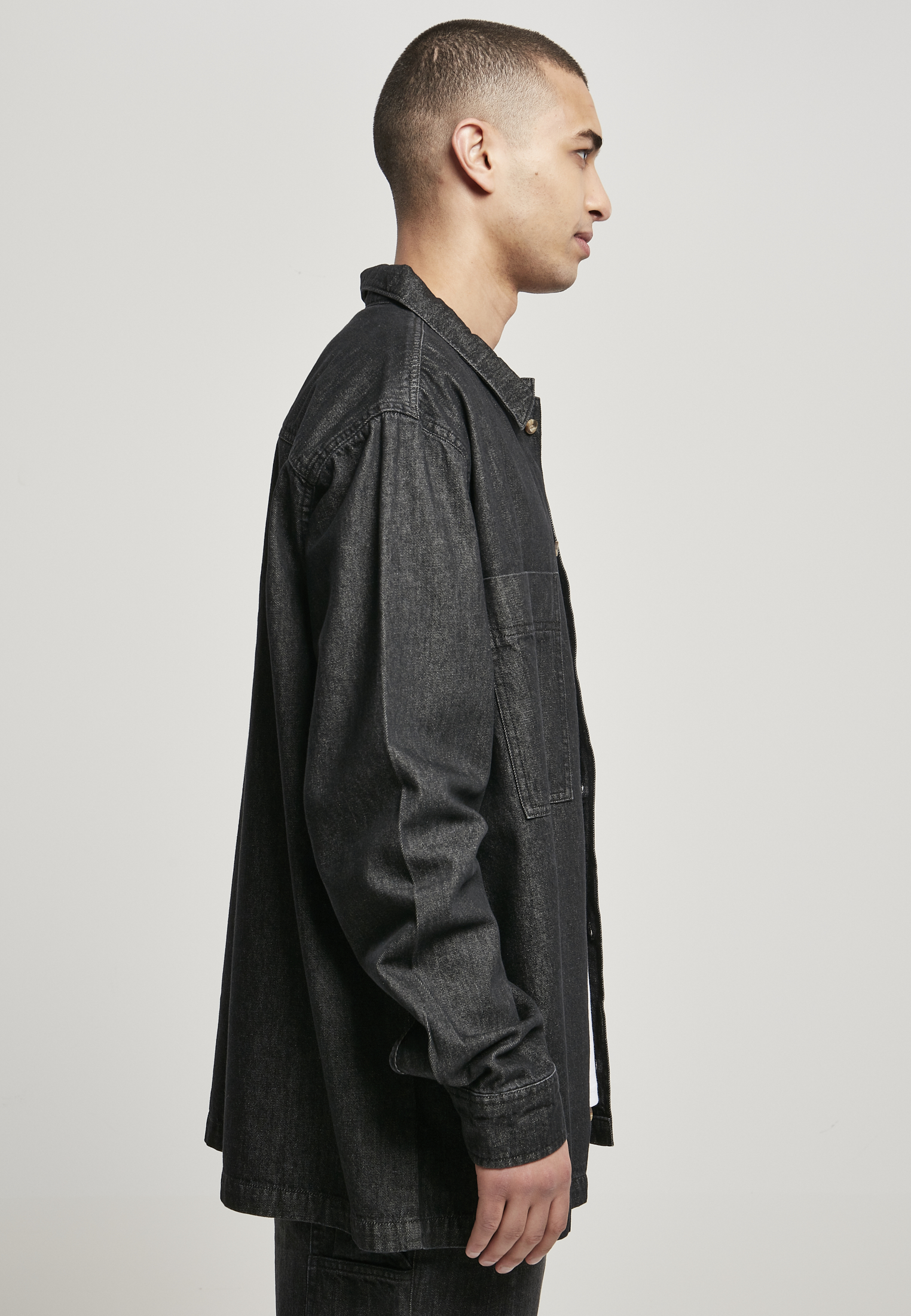 Urban Classics Camicia Oversized stone washed