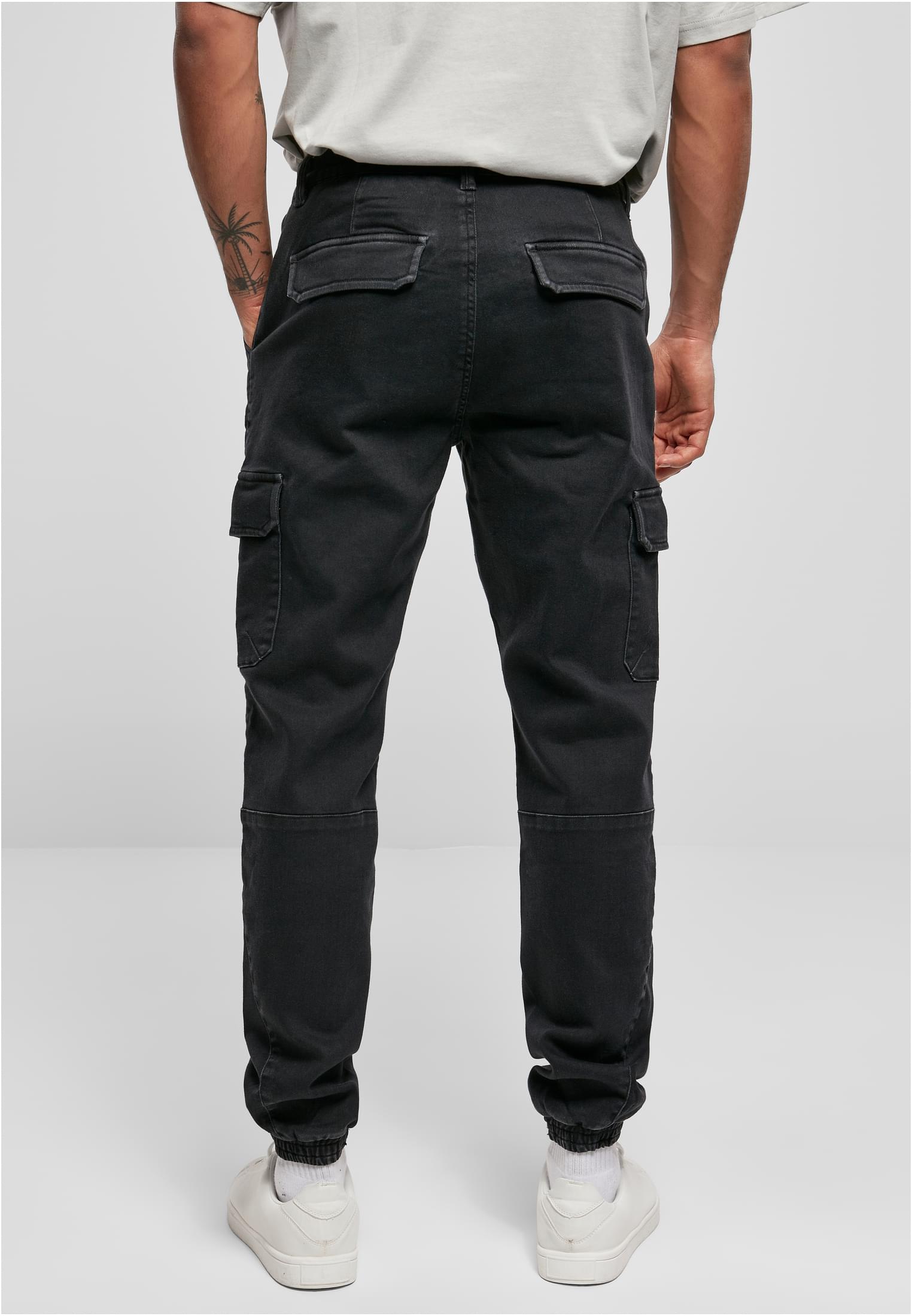 Pants-TB4459 Knitted Cargo Jogging