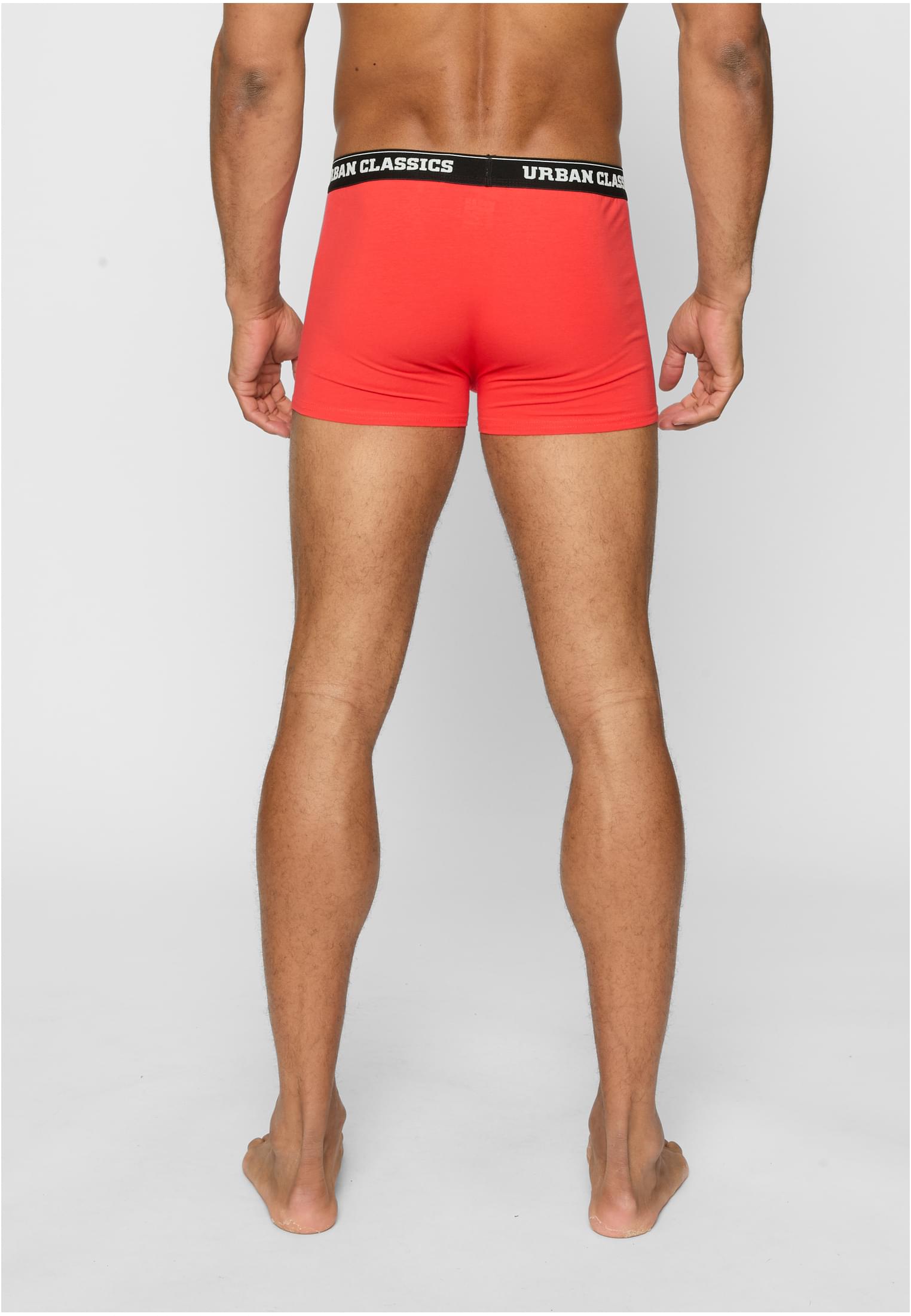 Urban Classics Pantaloncini Essentials X-Mas nicolaus aop+treegreen+popred