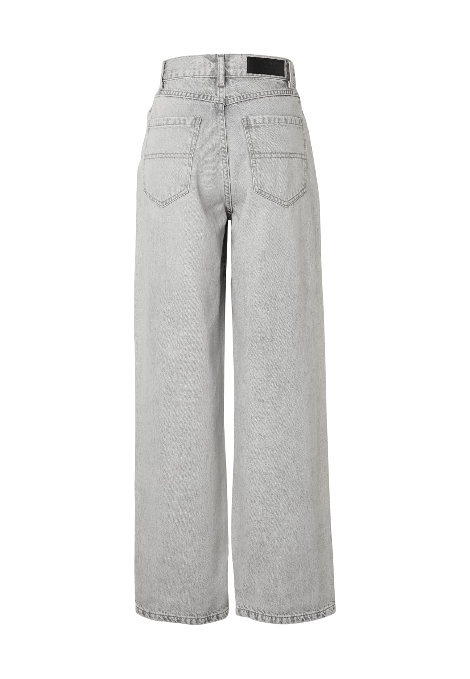 UC Ladies Pantaloni High Waist Wide Leg washed