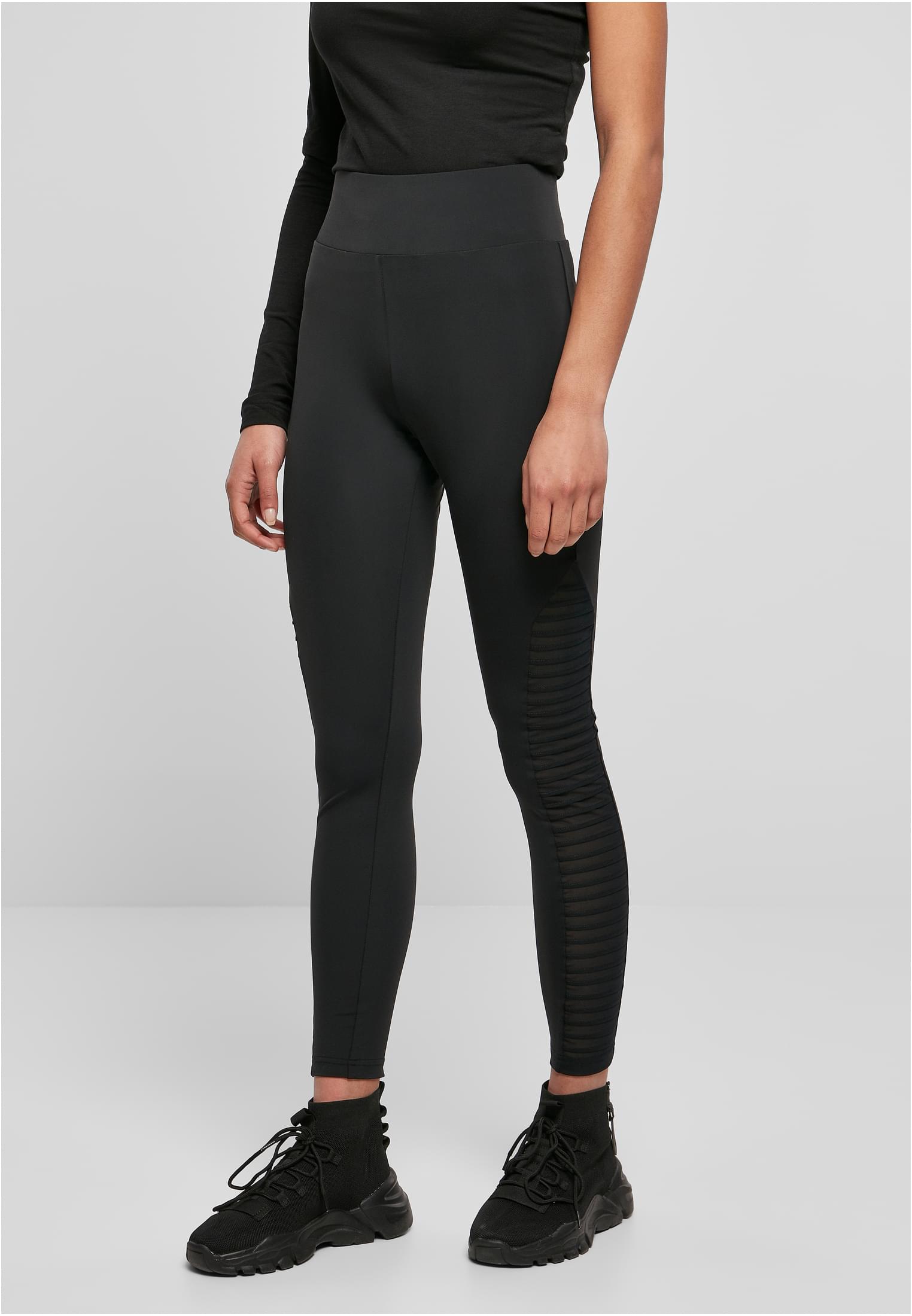 Urban Classics Leggings Highwaist Biker Tech Mesh