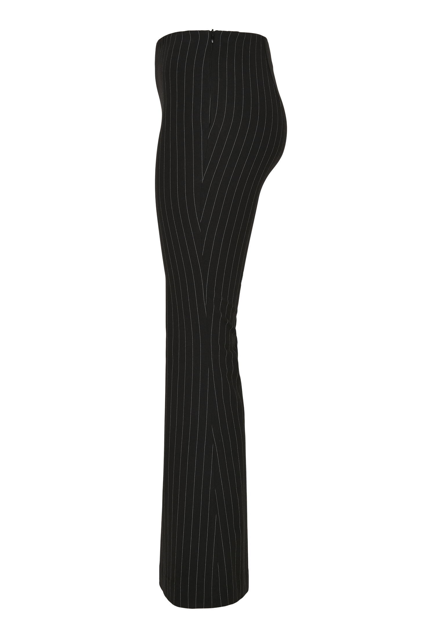 Ladies Pin Stripe Flared Pants-TB4536