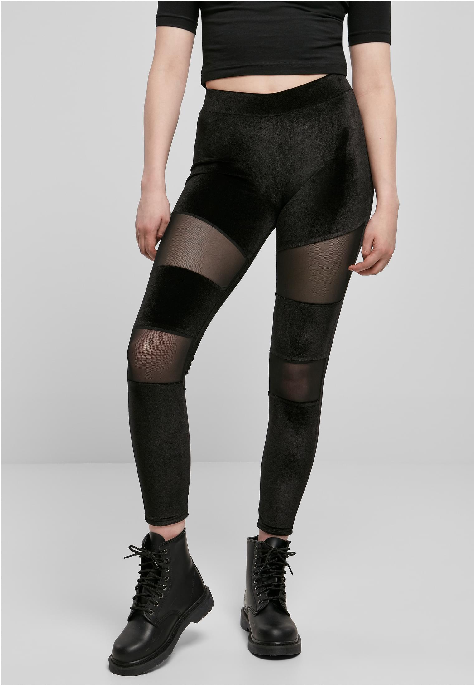 ASOS Fishnet Mesh Insert Leggings