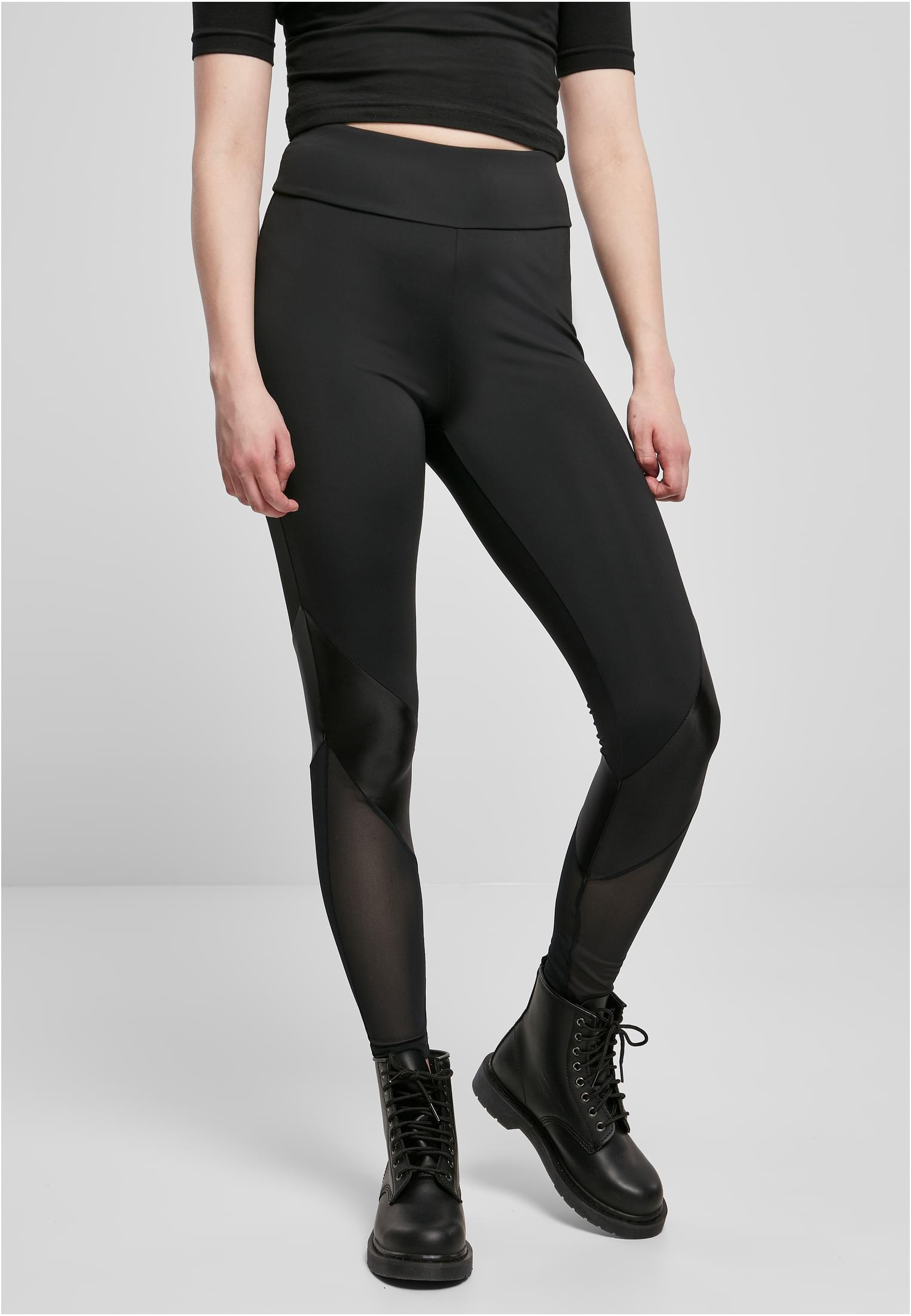 UC Ladies Leggings Highwaist Mixed Tech