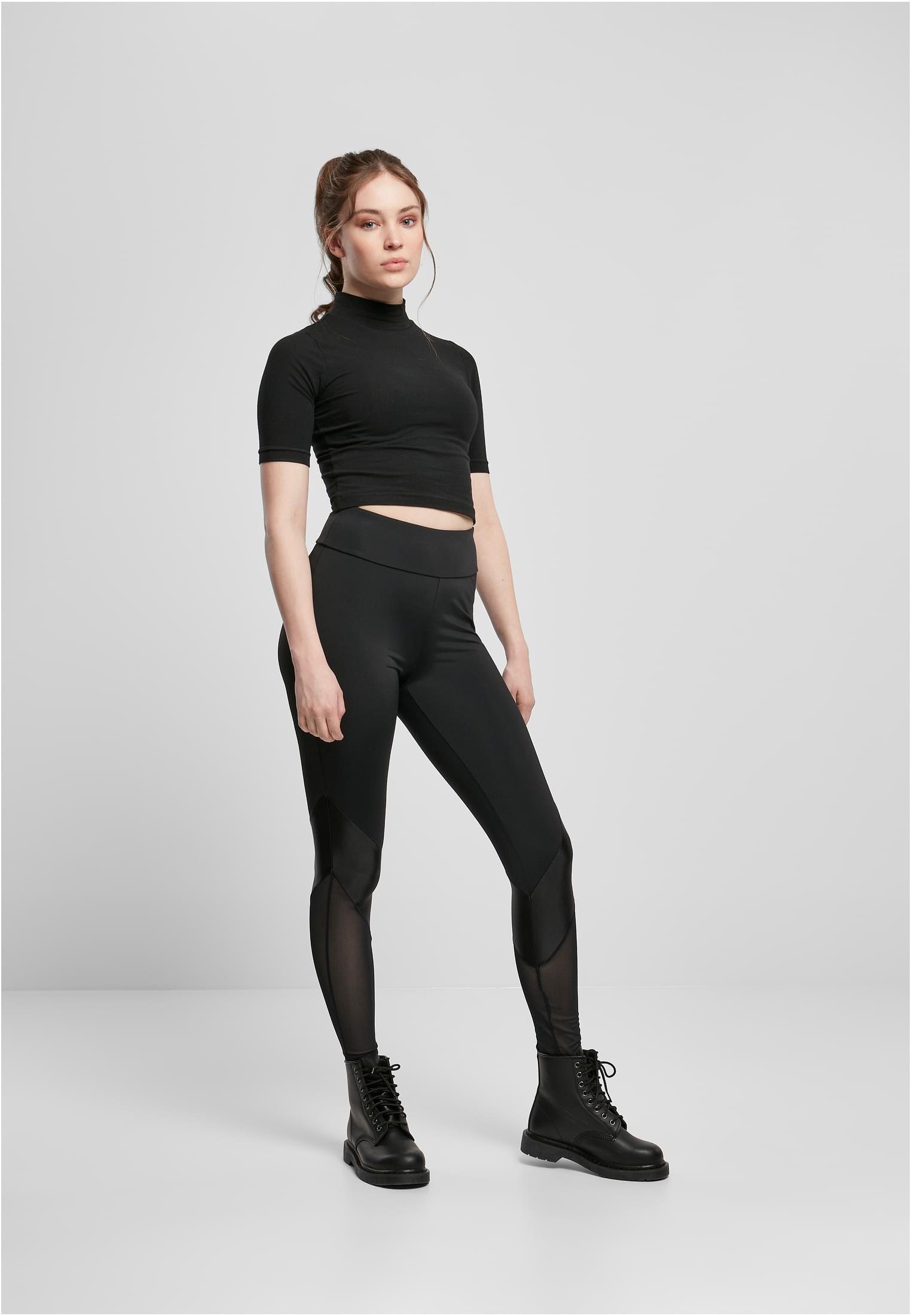 UC Ladies Leggings Highwaist Mixed Tech