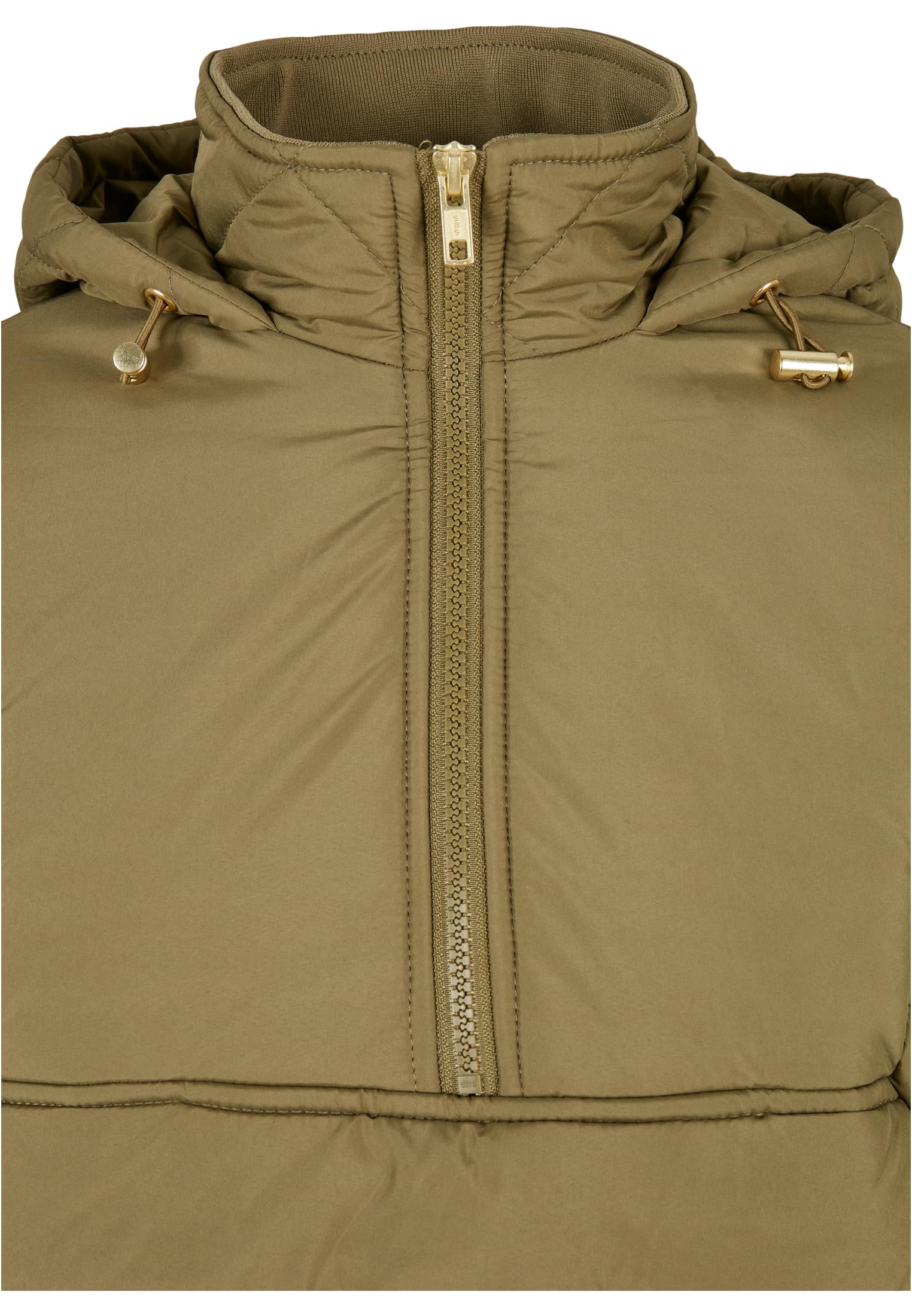 Ladies Oversized Diamond Quilted Pull Jacket-TB4555 Over