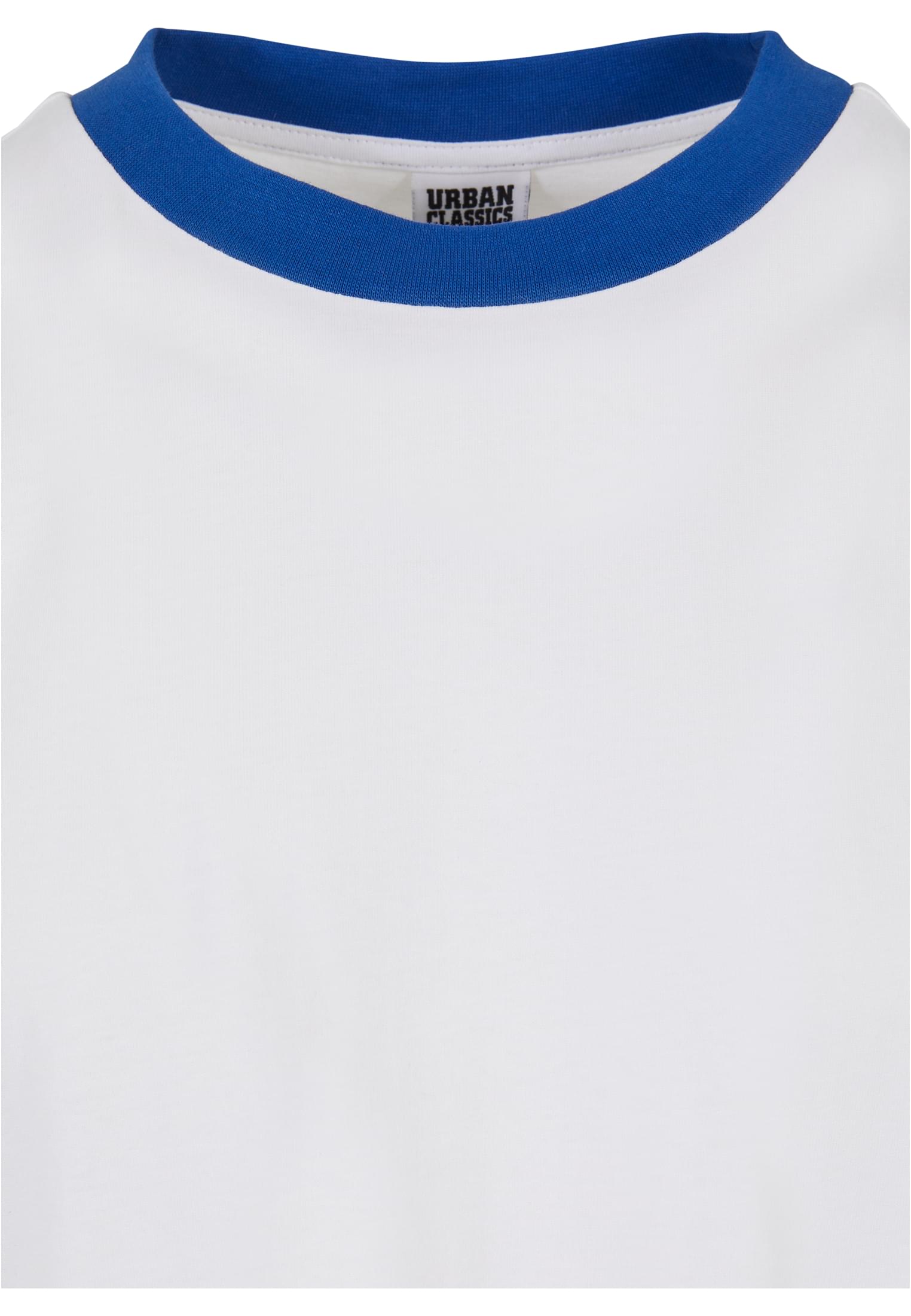 Classic Ringer T-Shirt - White/Blue