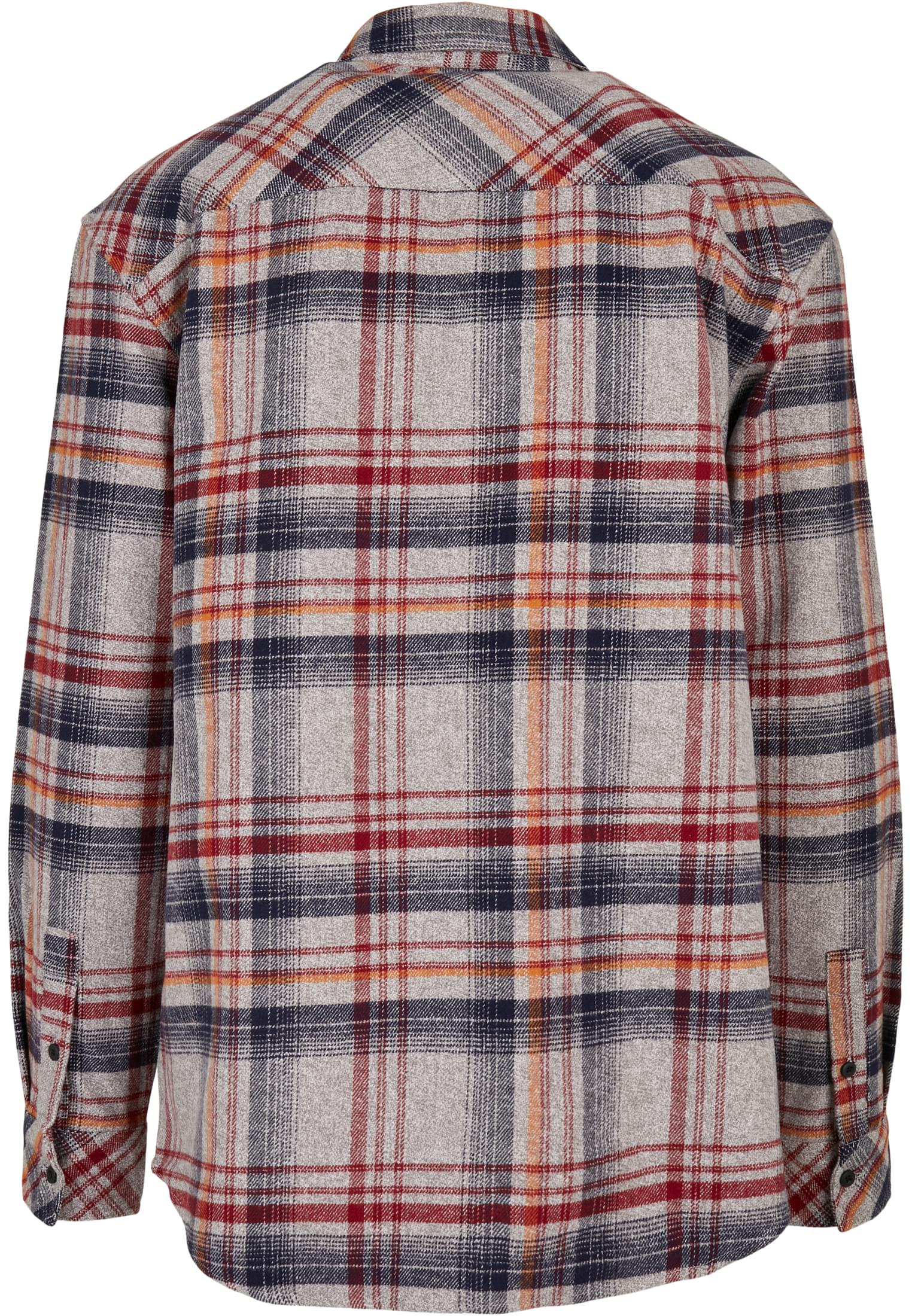 UC Men Camicia Heavy Curved Oversized Checked