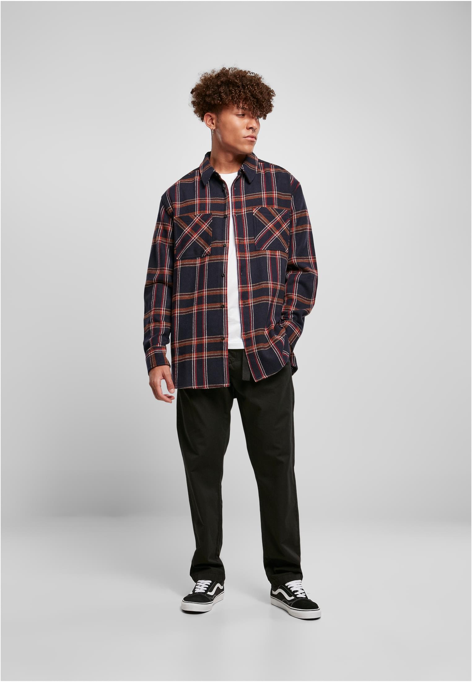 Urban Classics Camicia Heavy Long Oversized Checked