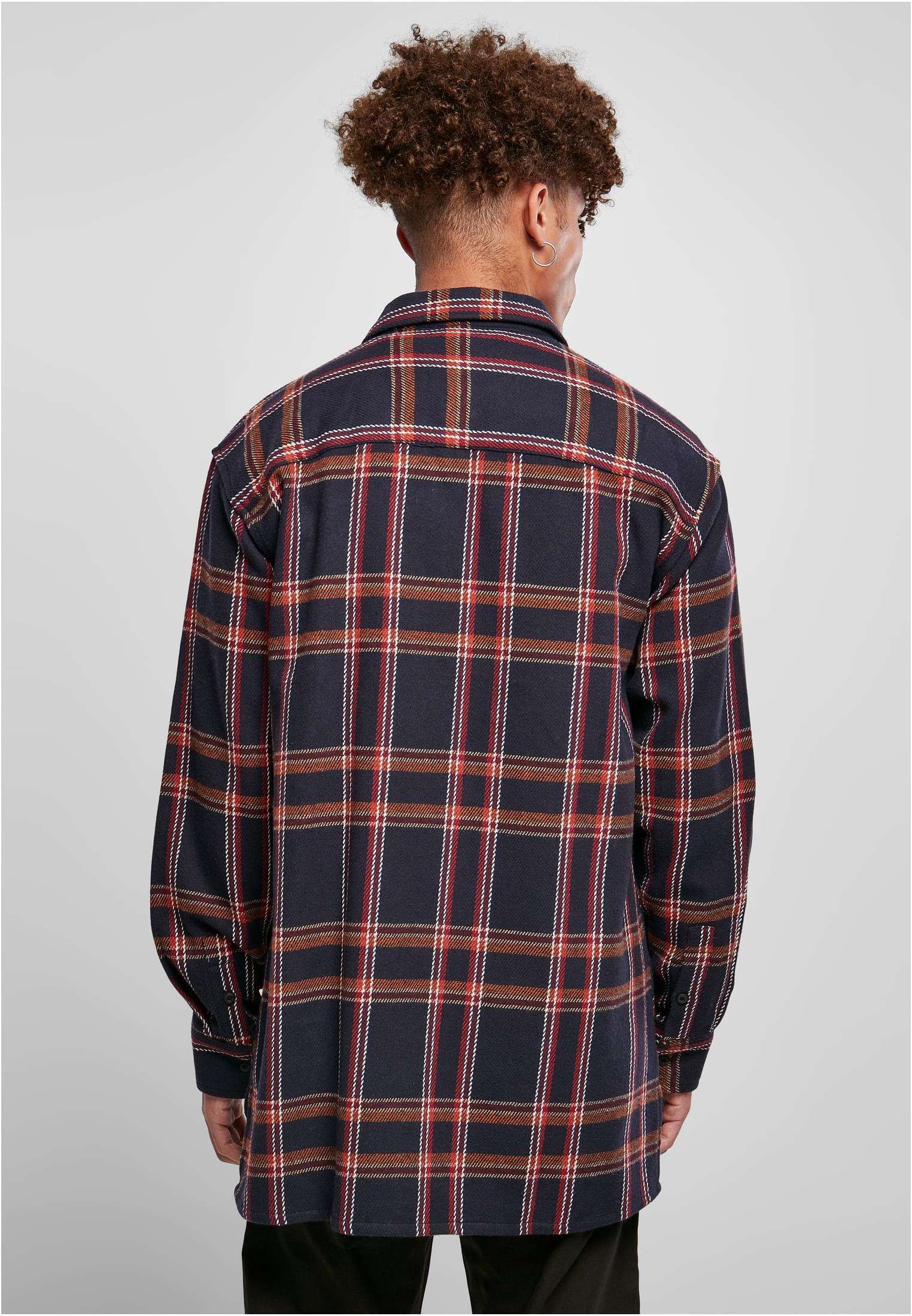 Urban Classics Camicia Heavy Long Oversized Checked