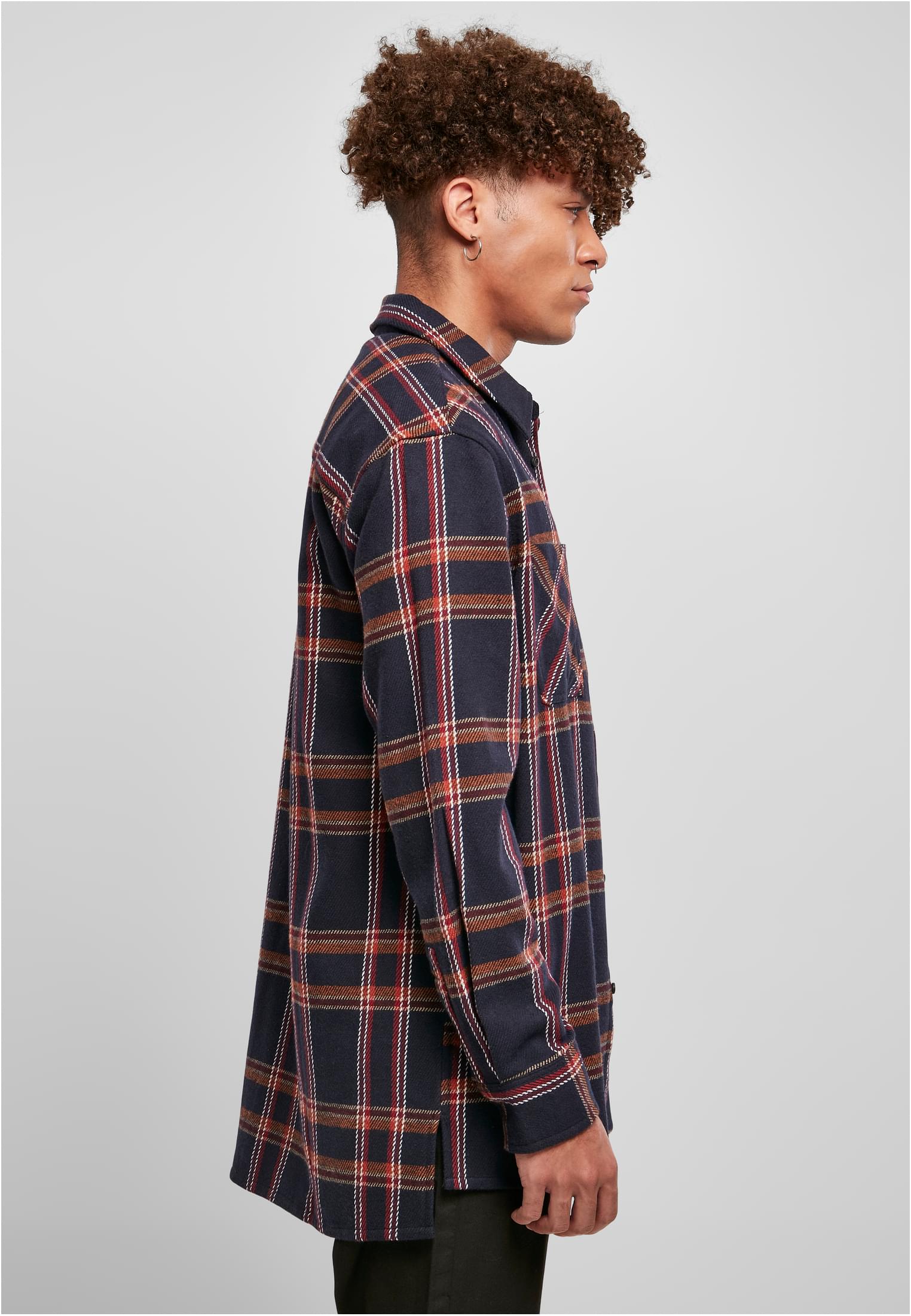 Urban Classics Camicia Heavy Long Oversized Checked