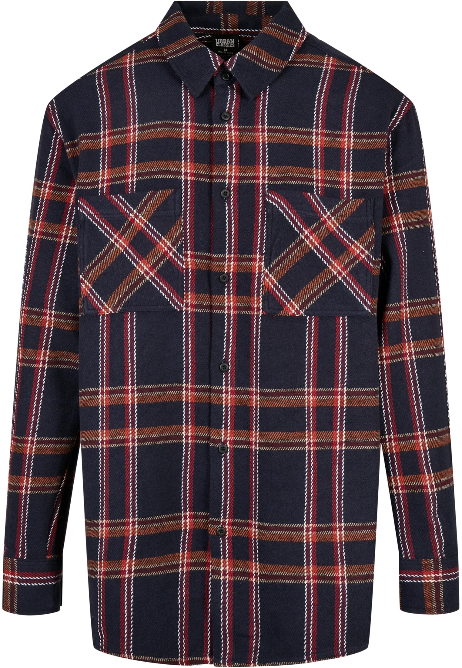 Urban Classics Camicia Heavy Long Oversized Checked