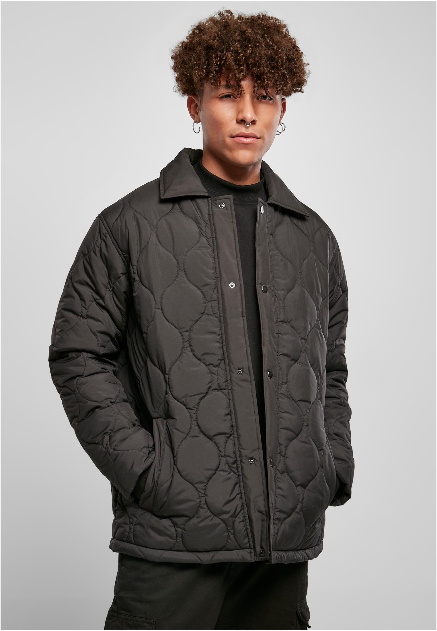 Quilted Coach Jacket-TB4715