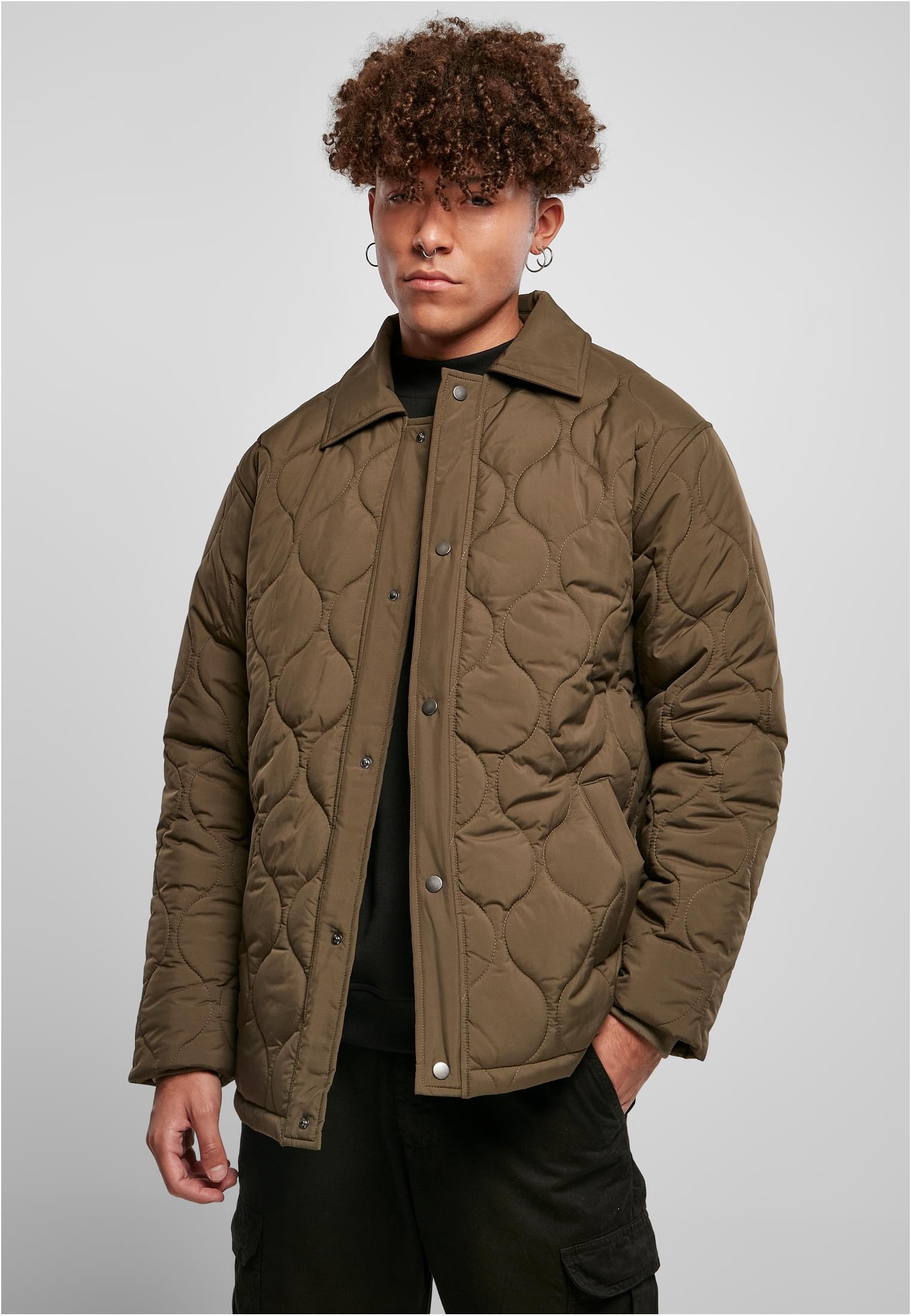 Quilted Coach Jacket-TB4715