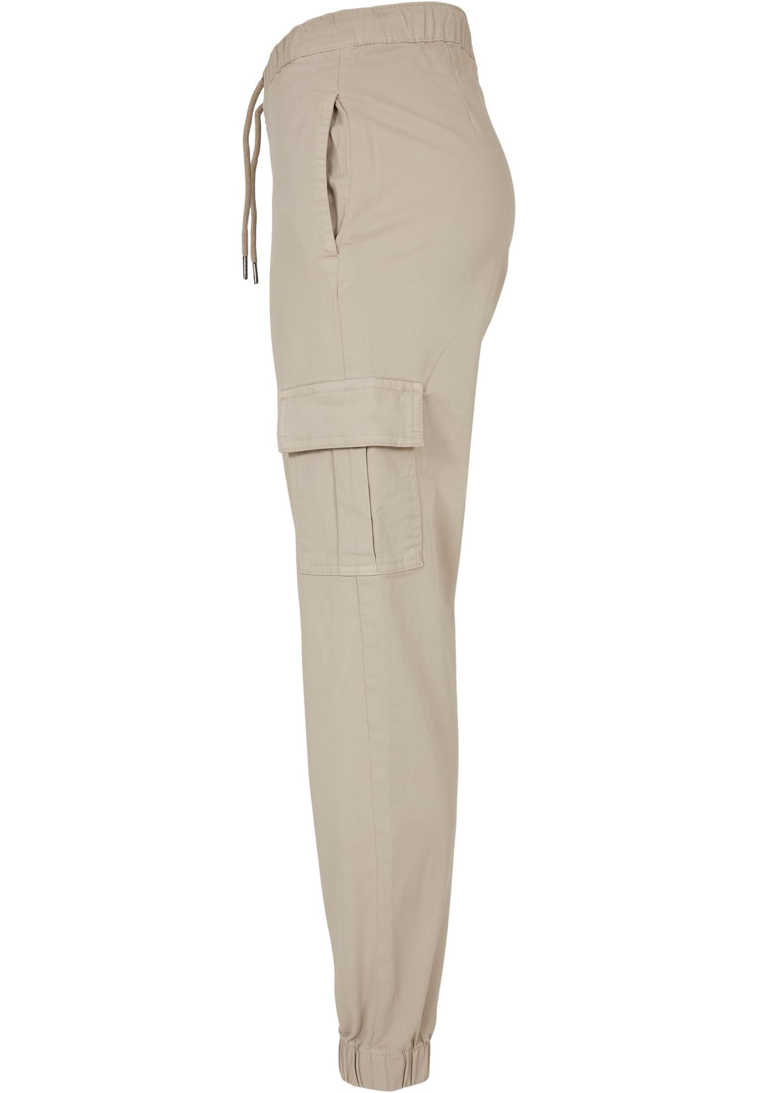 UC Ladies Pantaloni High Waist Cargo Comfort Jogging softseagrass