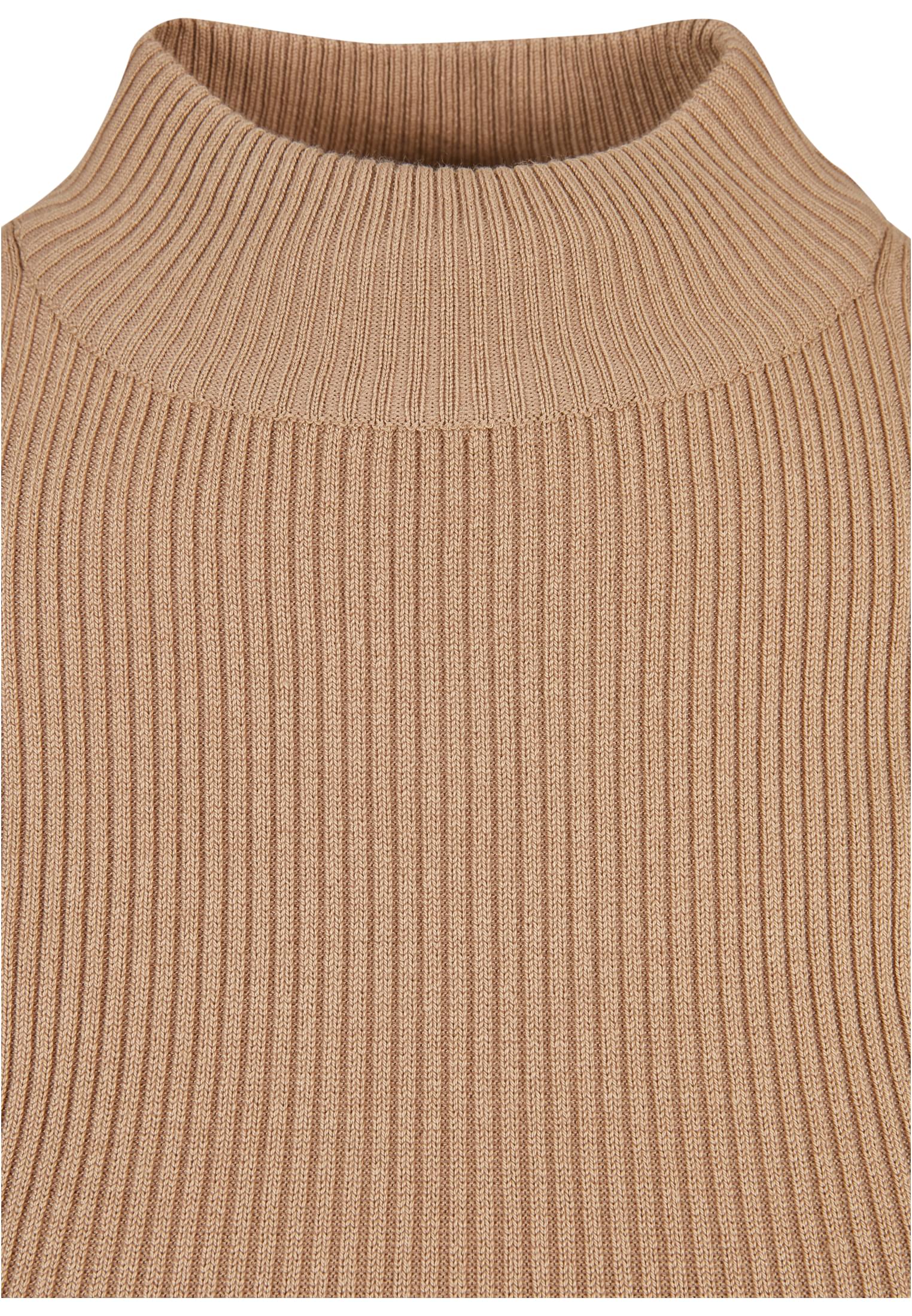 Urban Classics Maglione Rib Knit Turtelneck unionbeige