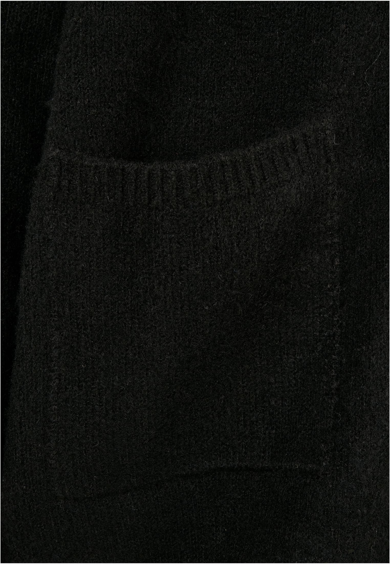 Knit Ladies Fluffy Cardigan-TB4740 Chunky