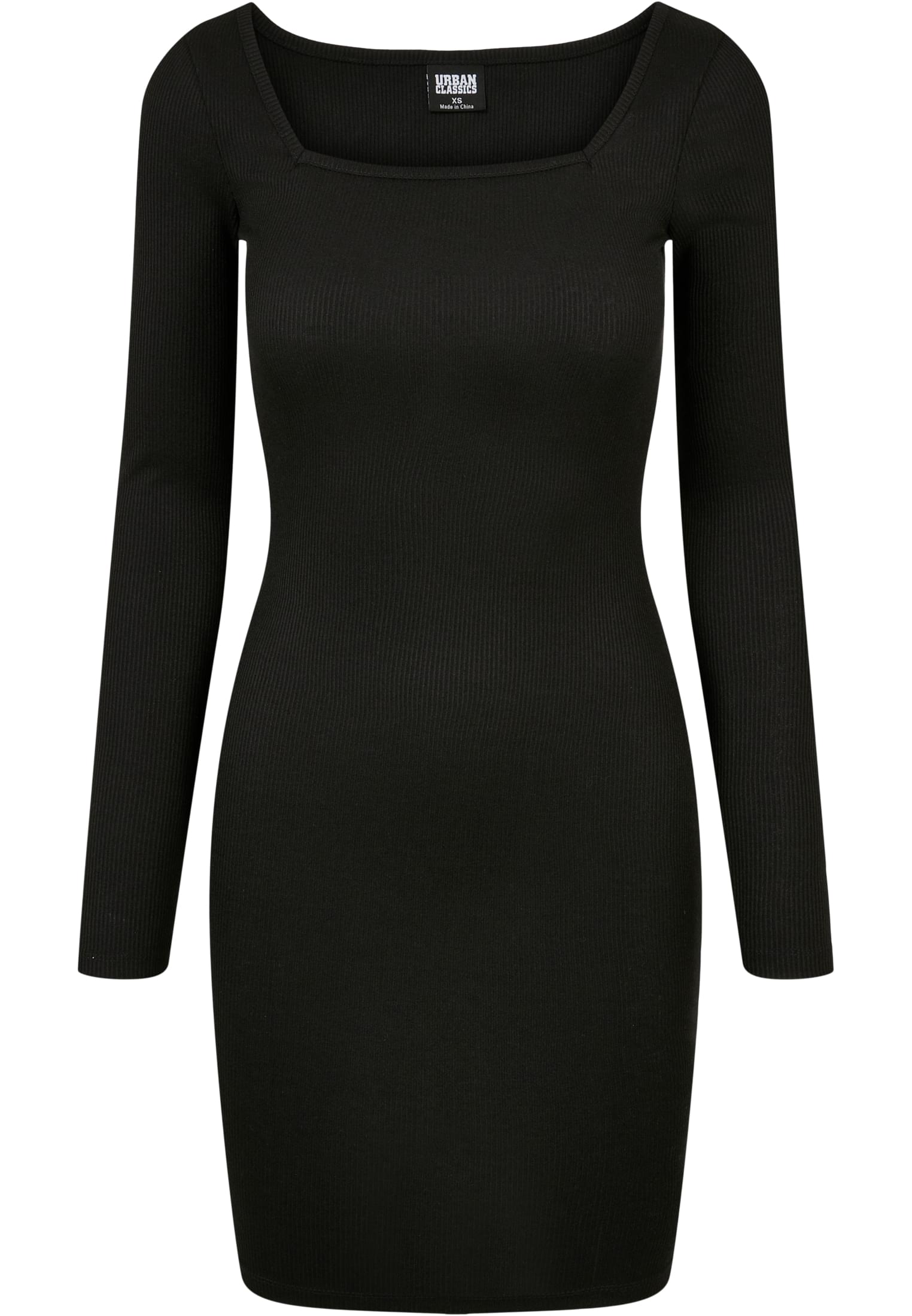 UC Ladies Abito Rib Squared Neckline