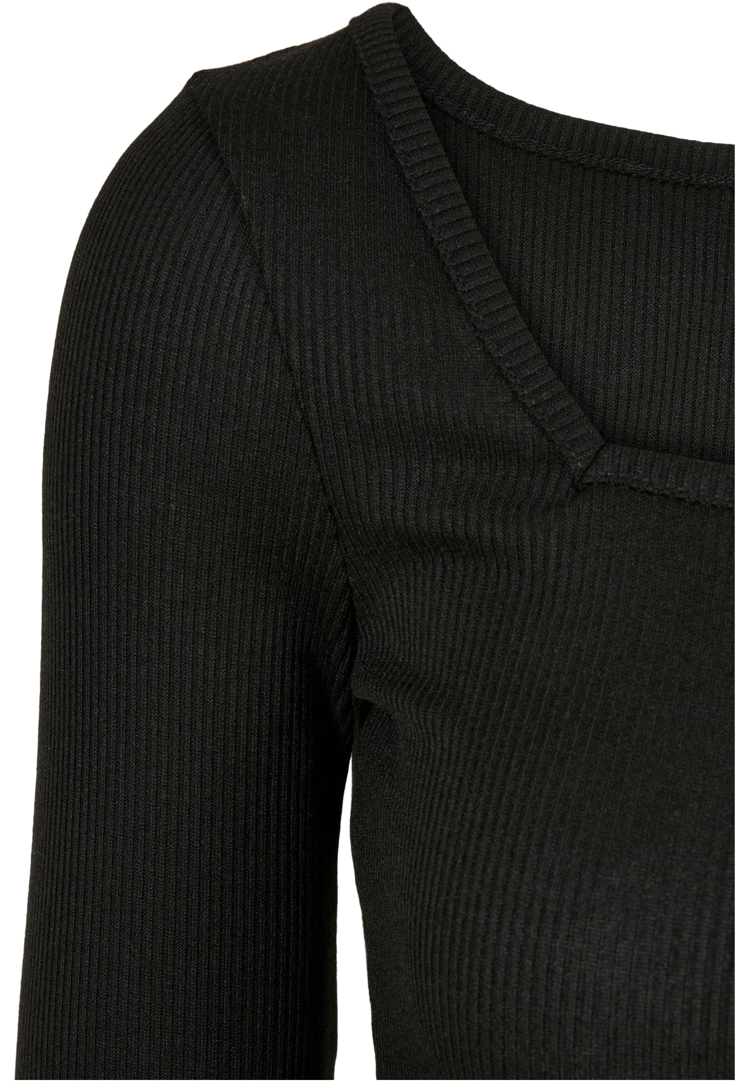 UC Ladies Abito Rib Squared Neckline