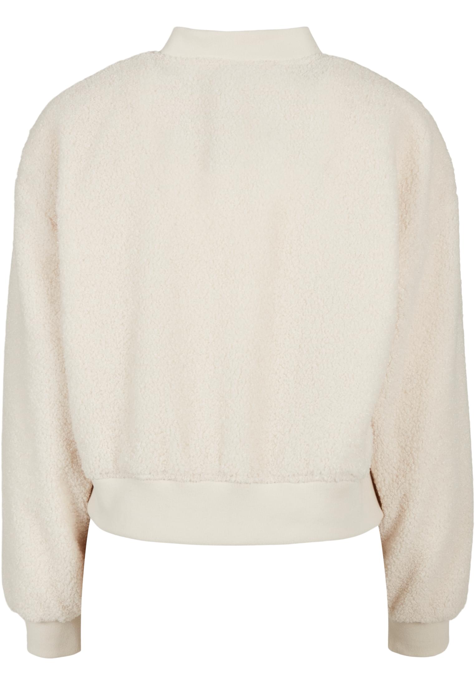 Urban Classics Giacca Oversized Sherpa whitesand