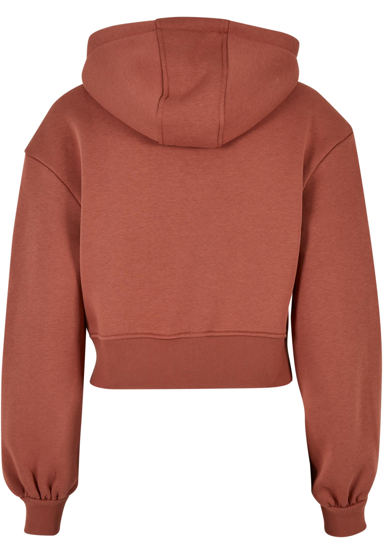 Urban Classics Giacca Short Oversized Zip terracotta
