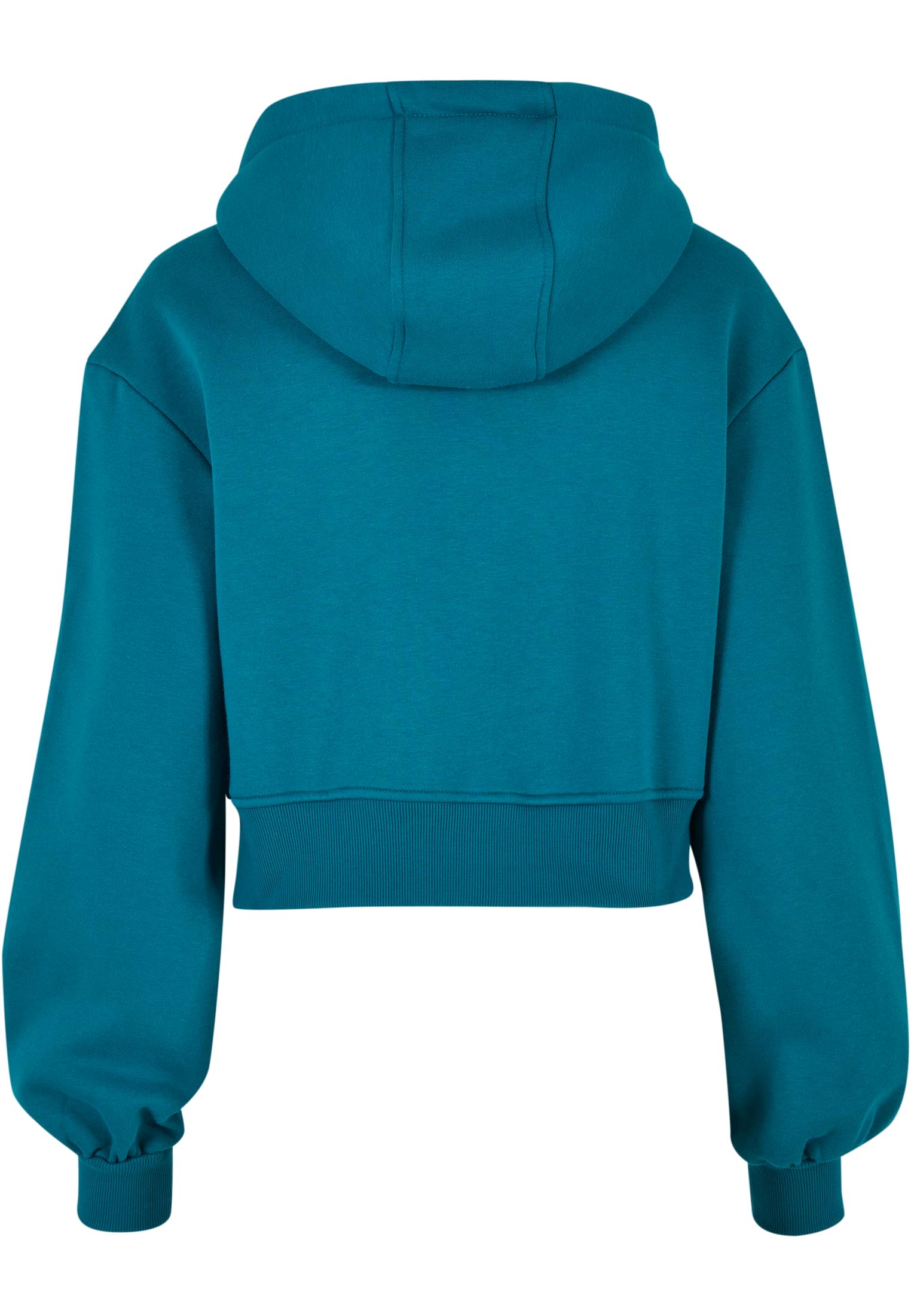 UC Ladies Giacca Short Oversized Zip watergreen