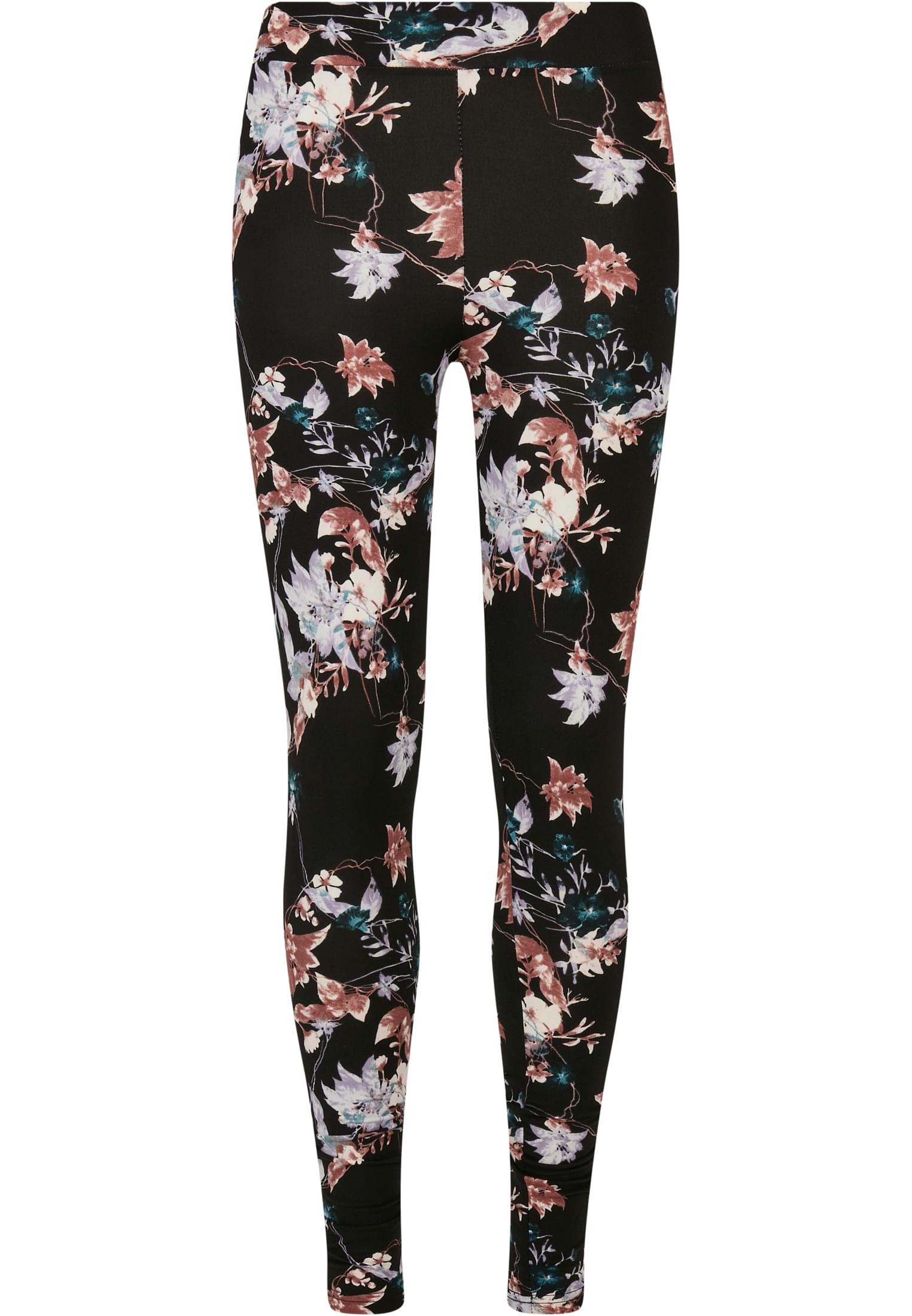 Urban Classics Leggings Soft AOP blacksoftflower
