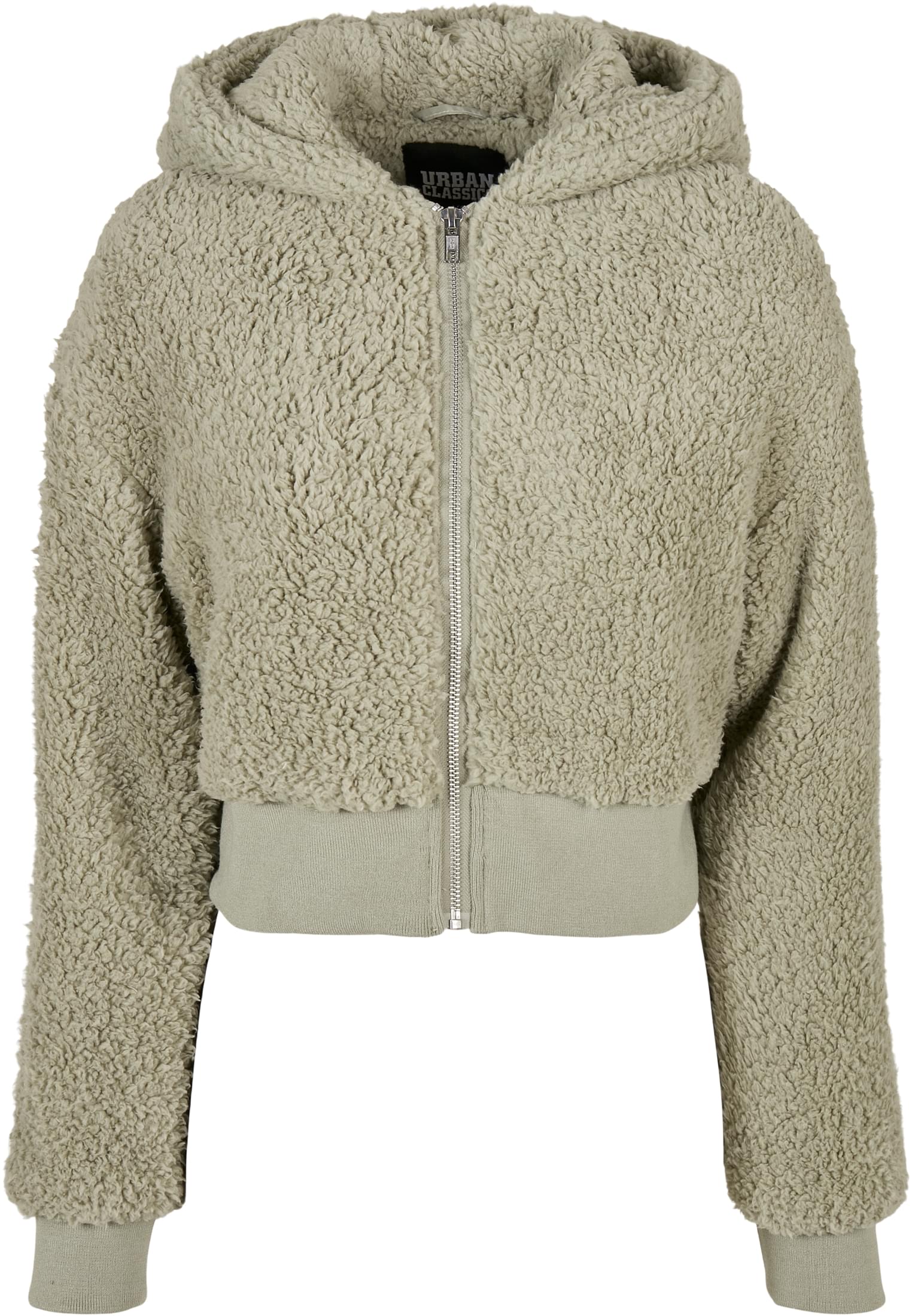 Urban Classics Giacca Short Oversized Sherpa softsalvia