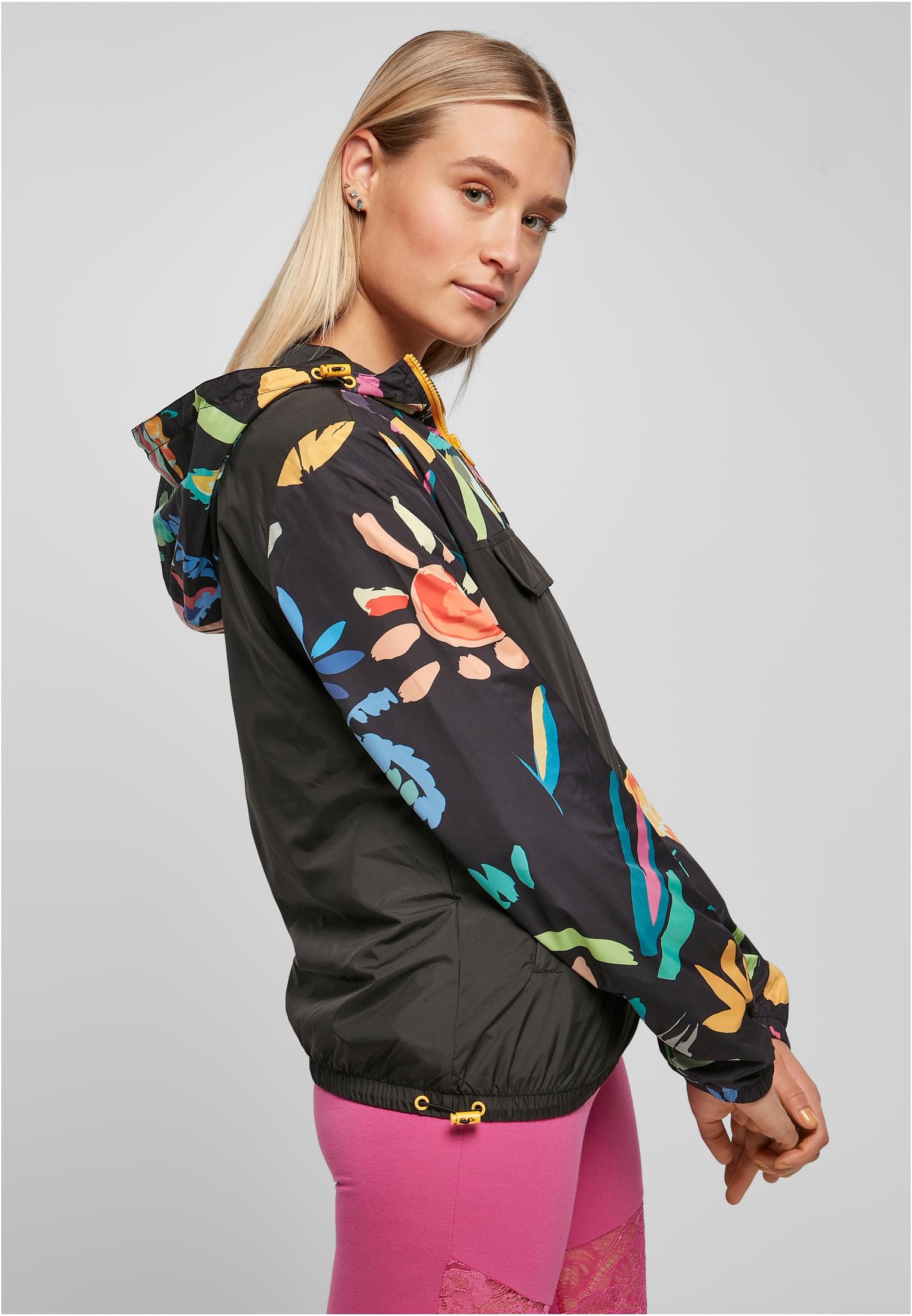 UC Ladies Giacca Mixed Pull Over blackfruity