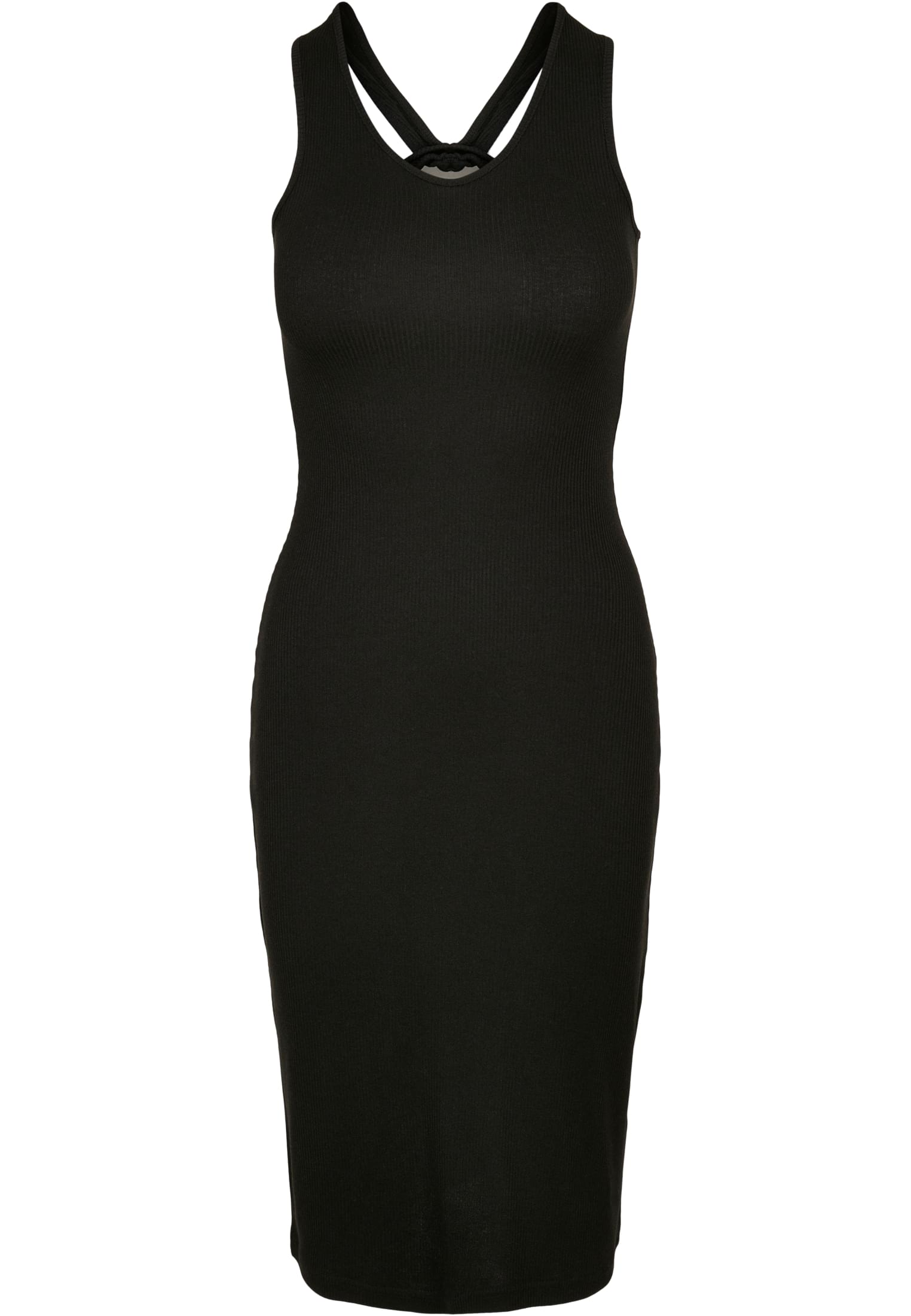 UC Ladies Abito Midi Sleeveless Rib