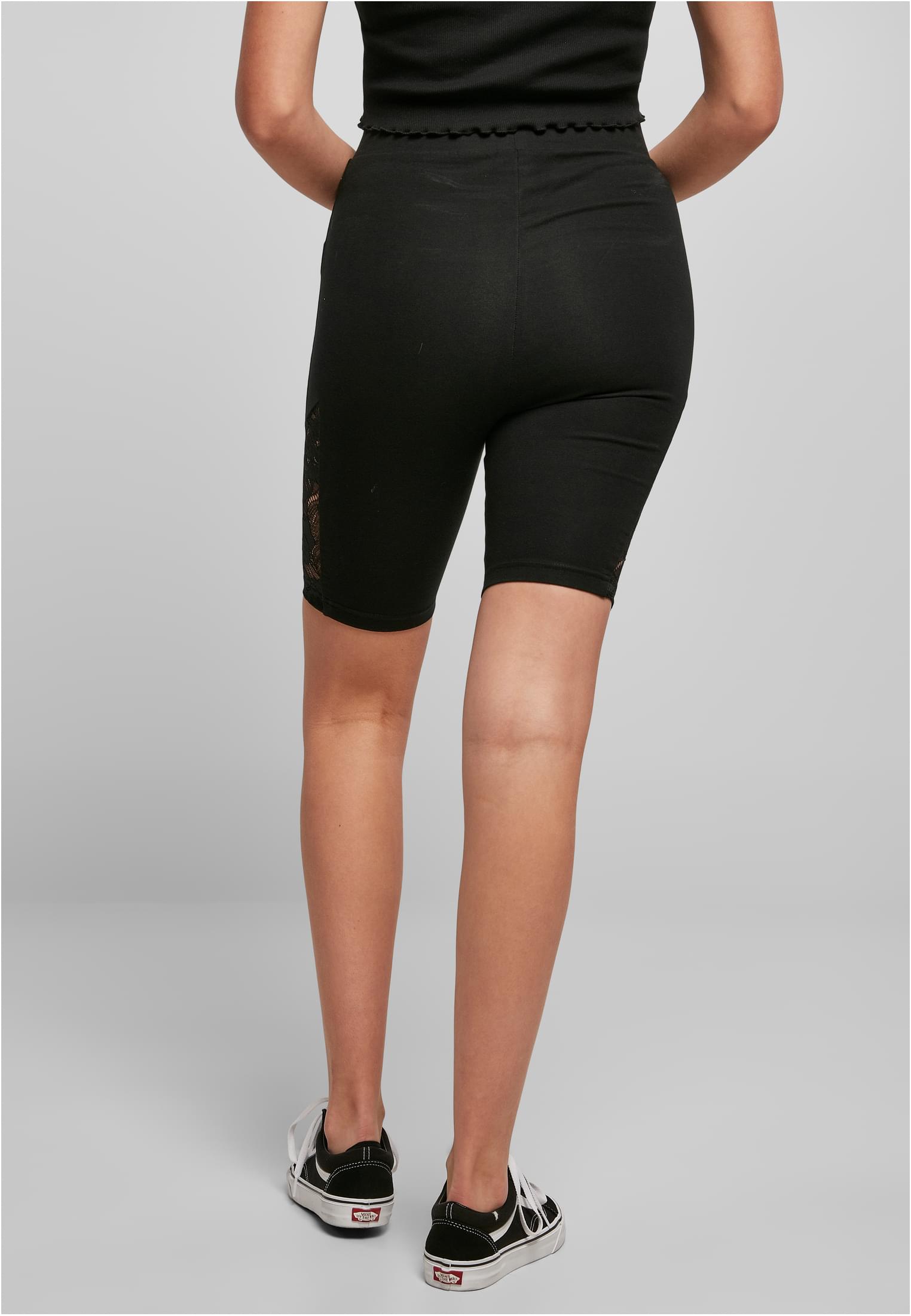 Urban Classics Pantaloncini High Waist Lace Inset Cycle