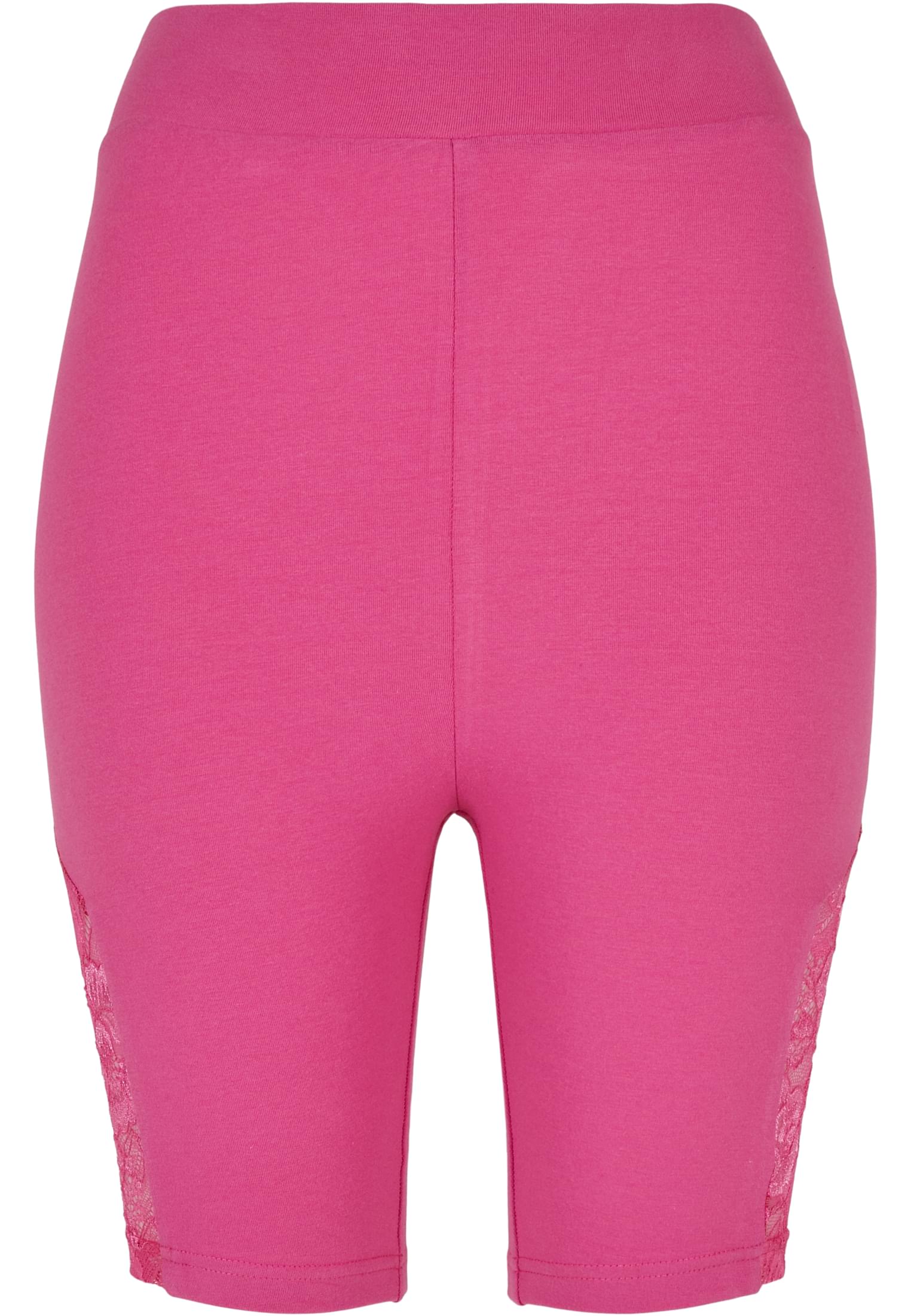Urban Classics Pantaloncini High Waist Lace Inset Cycle brightviolet