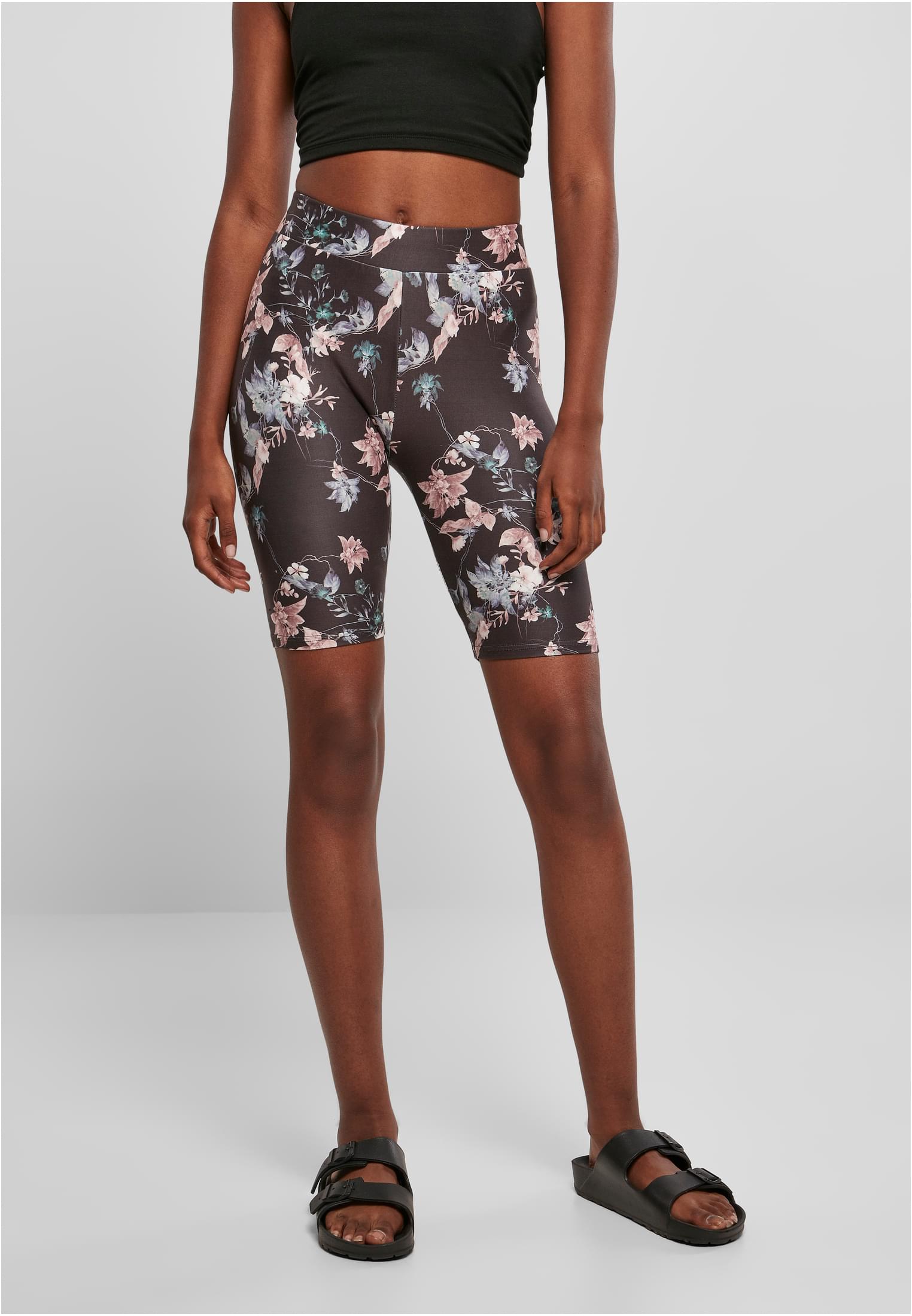 Urban Classics Pantaloncini Soft AOP Cycle blacksoftflower